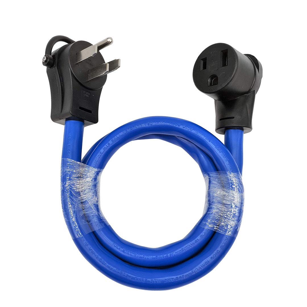 Parkworld 691883B Rv 50A Plug 14 50P To 6 50R Welder 50A Receptacle 40Amp Adapter Cord (5Ft)