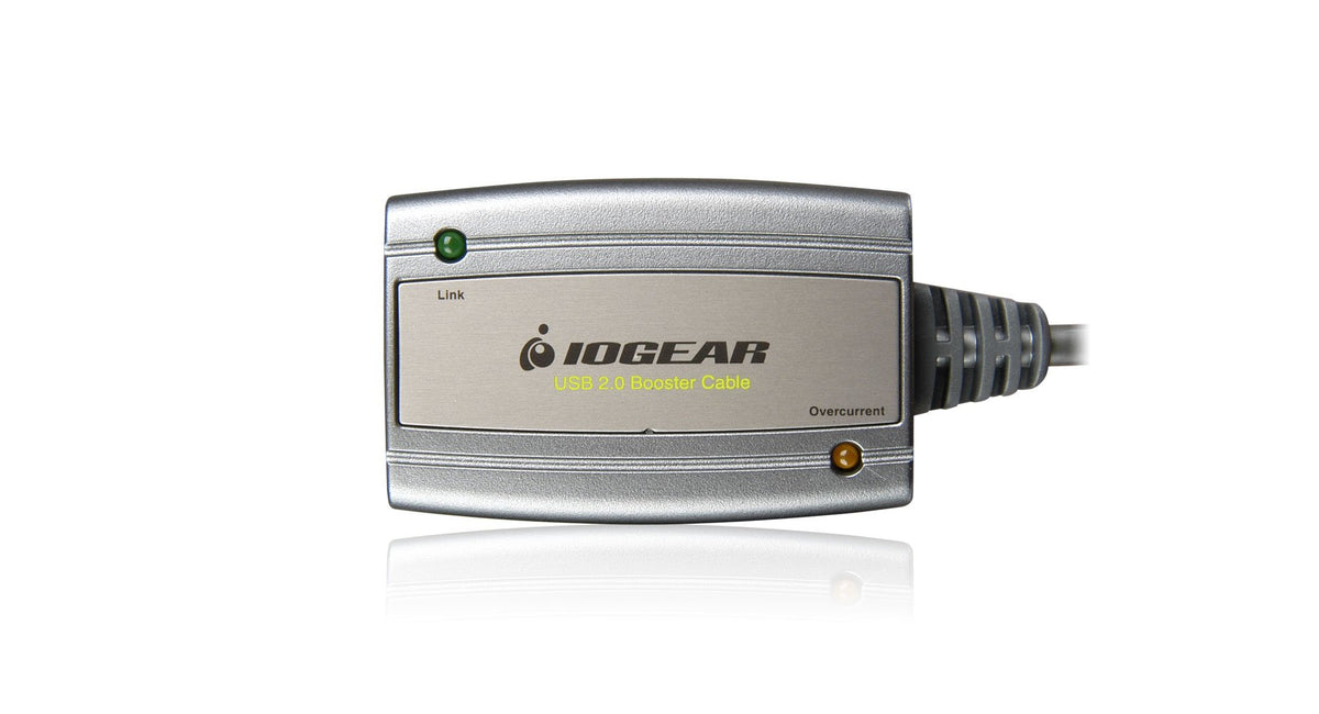 Iogear Usb 2.0 Booster Extension Cable, 16 Feet, Gue216