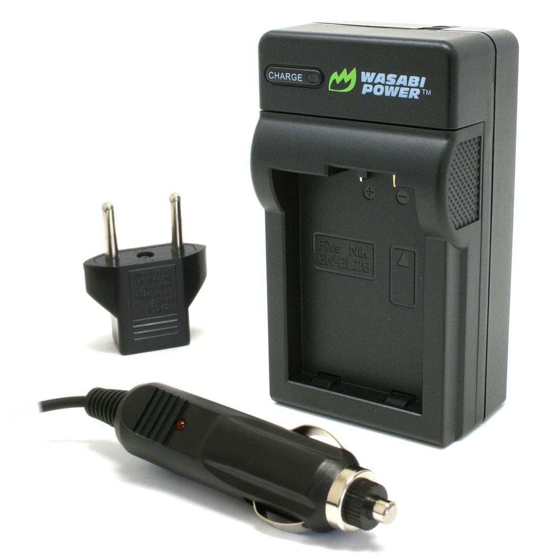 Wasabi Power Battery Charger For Nikon En El25, Nikon Mh 32, And Nikon Z50, Z 50, Z Fc