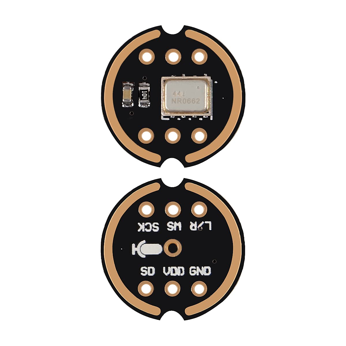 Aitrip 5Pcs Inmp441 Omnidirectional Microphone Module Mems High Precision Low Power I2S Interface Support Esp32