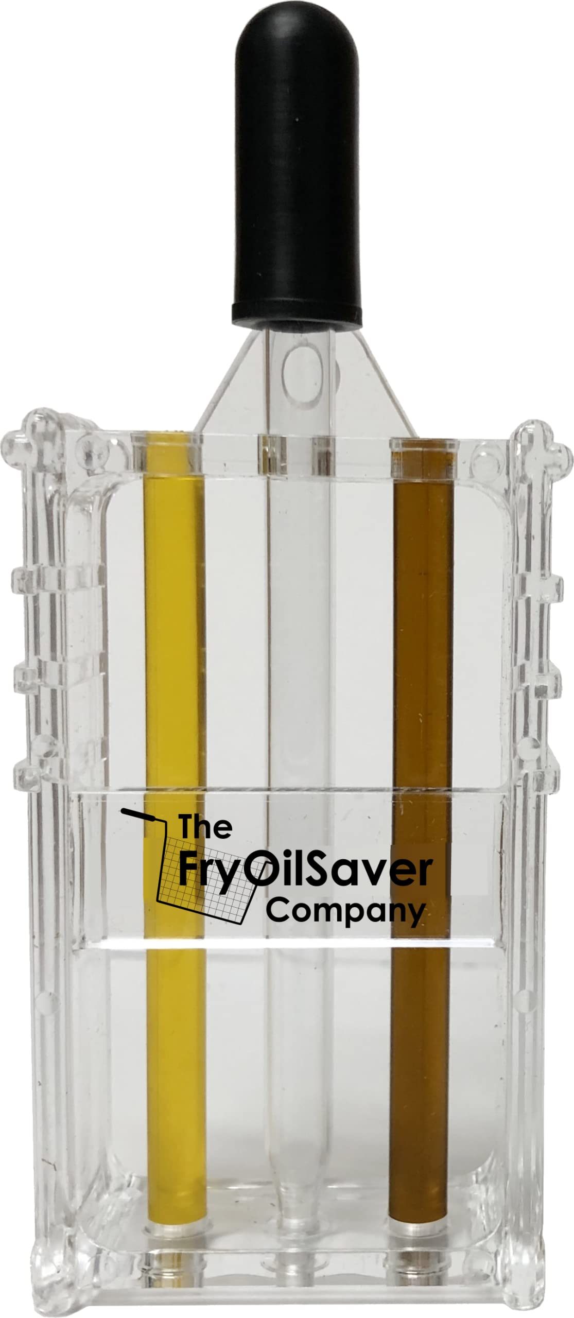 Fryer Oil Test Kit, Two Color Analysis Visual Kit W/Eye Dropper, Oil Fryer Quality Test Kit For Clear Frying Oil For Kitchen & R