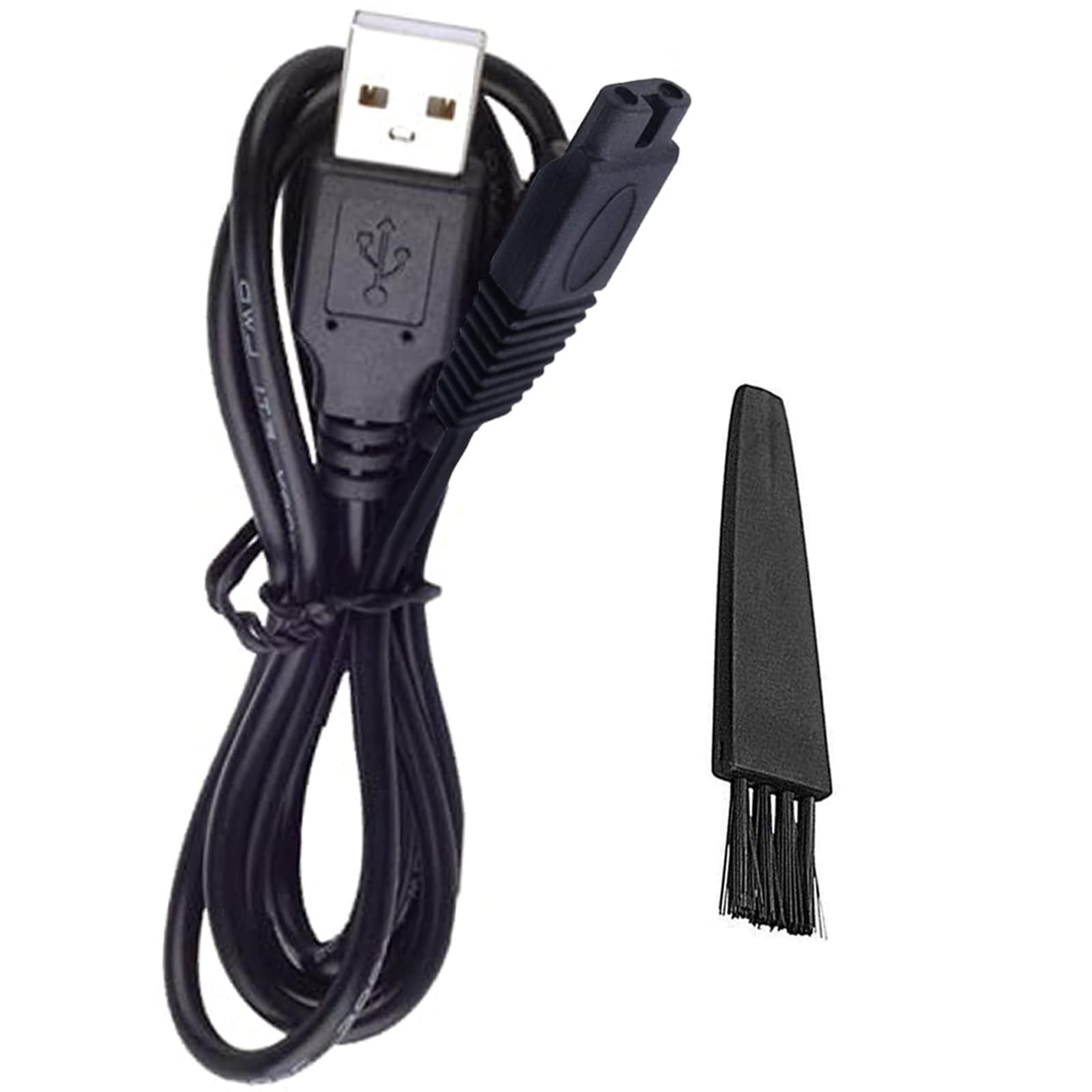 Shaver Charger For Solo Men'S Rechargeable Full Body Hair Trimmer Replacement Electric Shaver Charging Cable 5V Usb Charger With