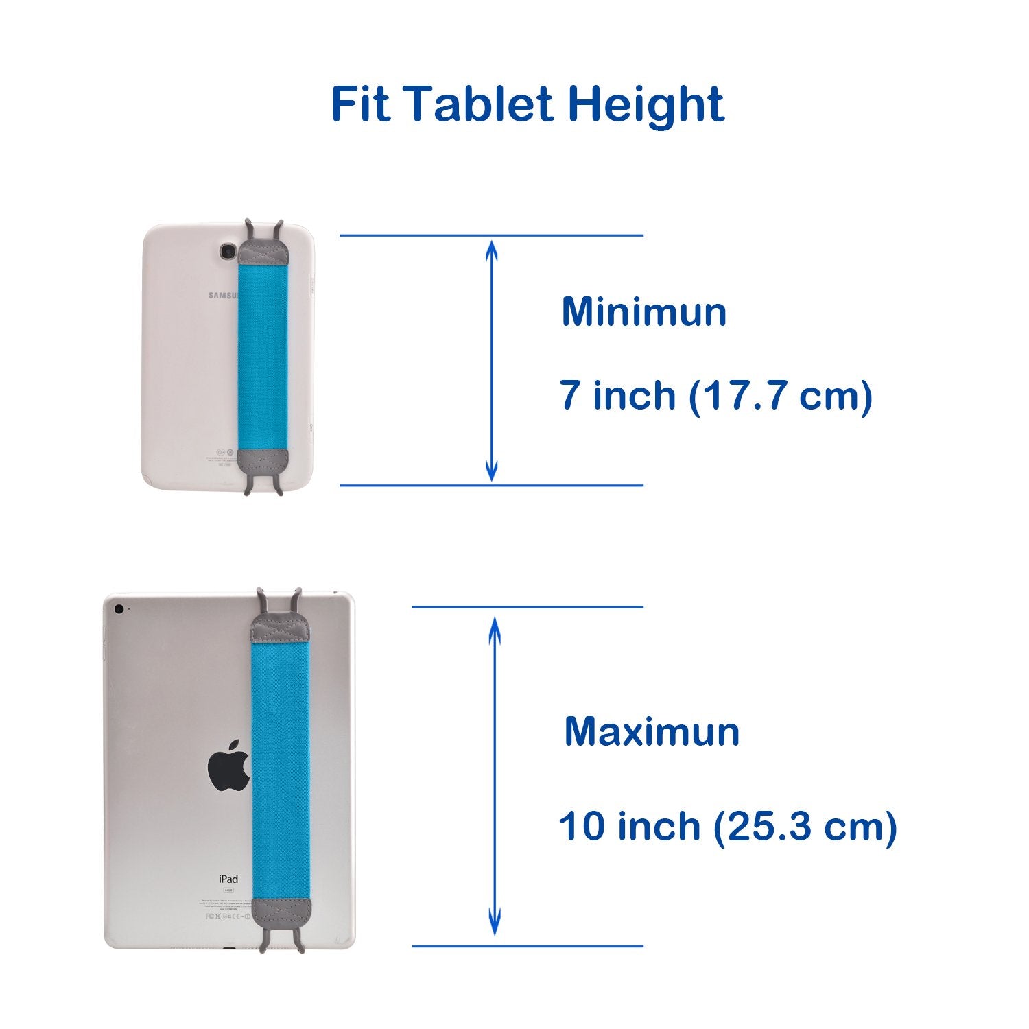 Tfy Security Hand Strap Holder For Tablets, Ipad, & E-Readers - Ipad Pro 11 In, Pro 10.5 In, Ipad 10Th Gen, Ipad Air 5 & Air 4,