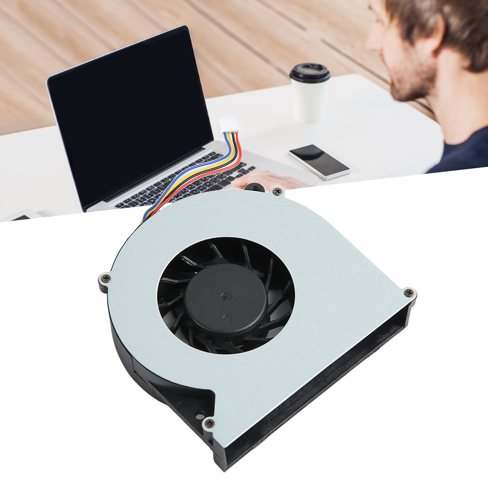 Laptop Cpu Cooling Fan, Dc 5V 0.5A Replacement Cpu Cooling Fan For Hp Probook 4530S 4535S 6460B 8460P Laptops Notebooks