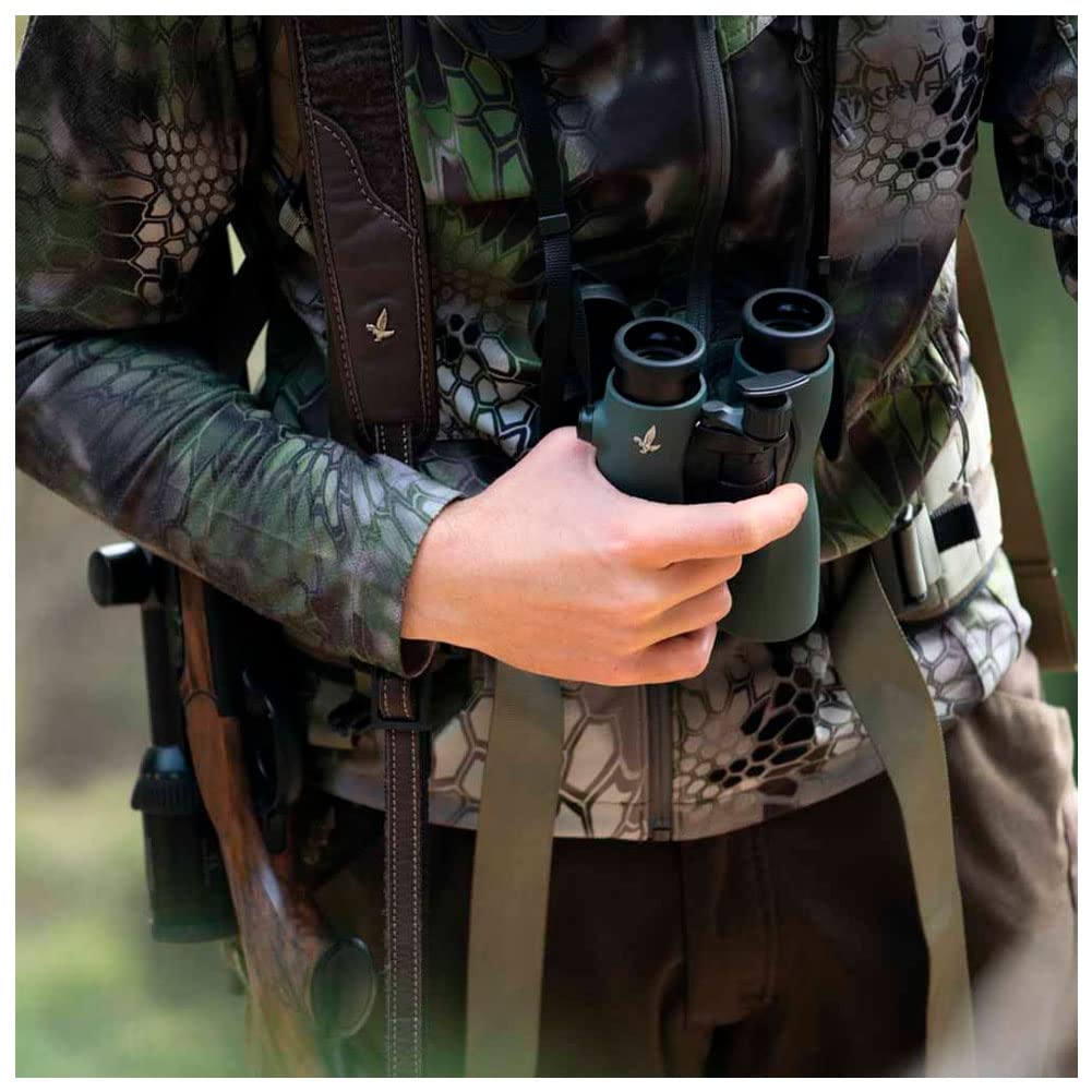 Swarovski Optik Nl Pure 10X32 Binocular With Field Flattener Lenses And Swarovision Technology For Distortion Free Images (Green)