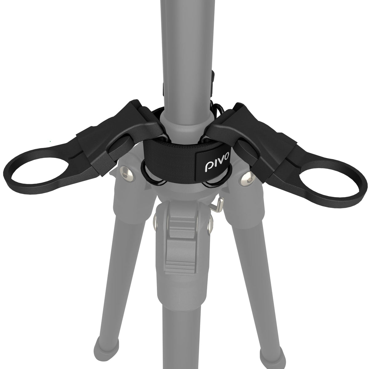 Pivo Travel Friendly Lightweight Stylish & Sturdy Construction Photo Video Studio Universal Tripod Adjustable Weight Clip On Acc