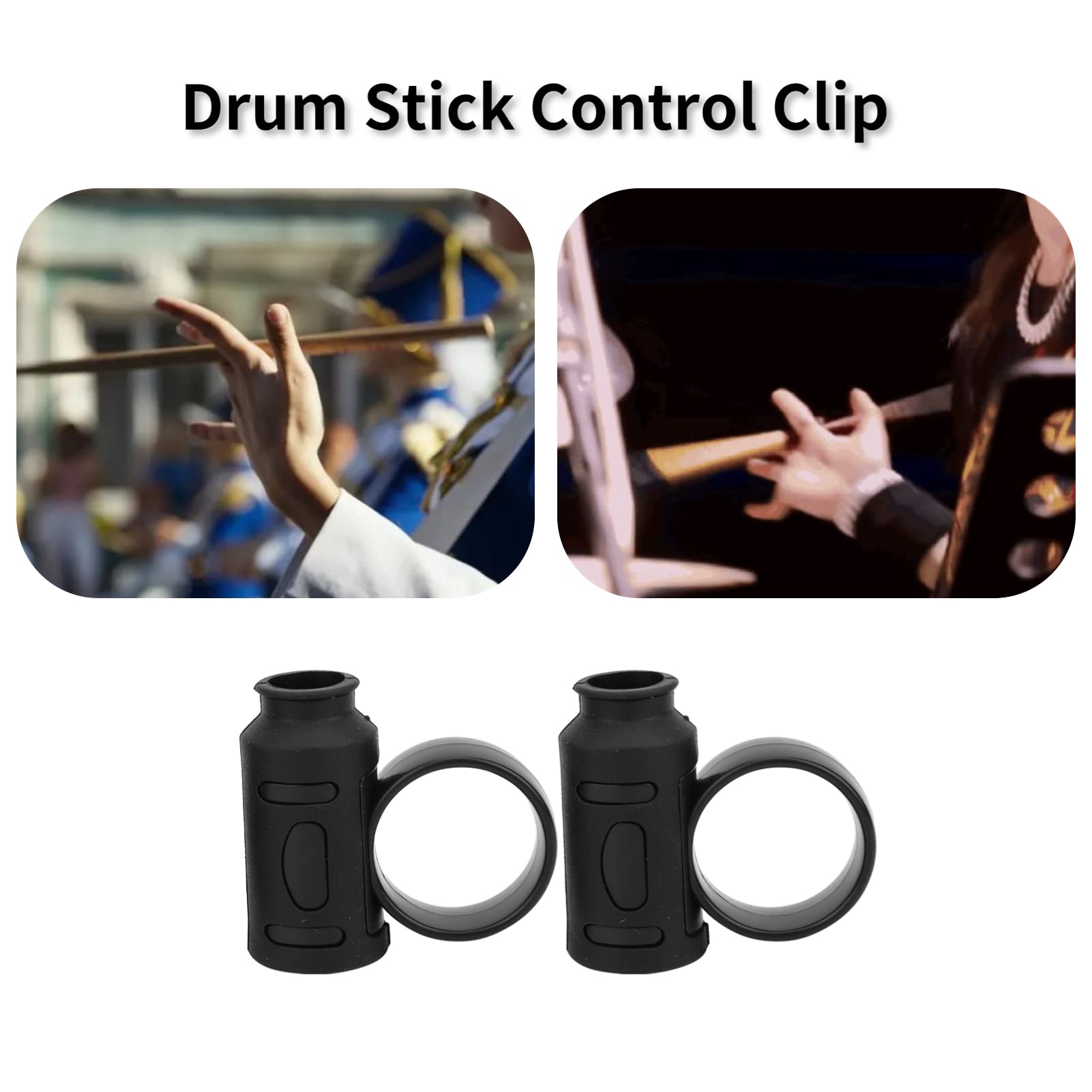 Smooth High Quality Drumsticks Finger Controller, Durable Drum Stick Control Clip, Silicone For Drum Drummer Drum Auxiliary Tool