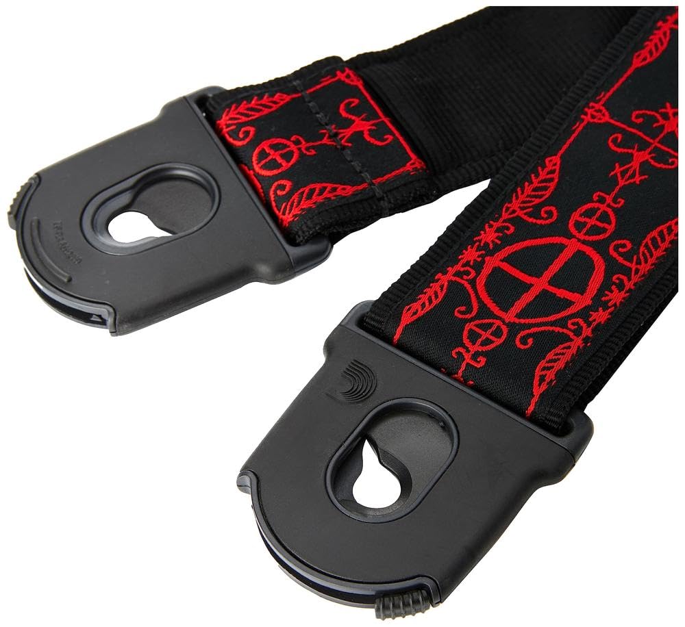 D'Addario Accessories Locking Guitar Strap   Guitar Accessories   Electric Guitar Strap, Acoustic Guitar Strap, Acoustic Electri