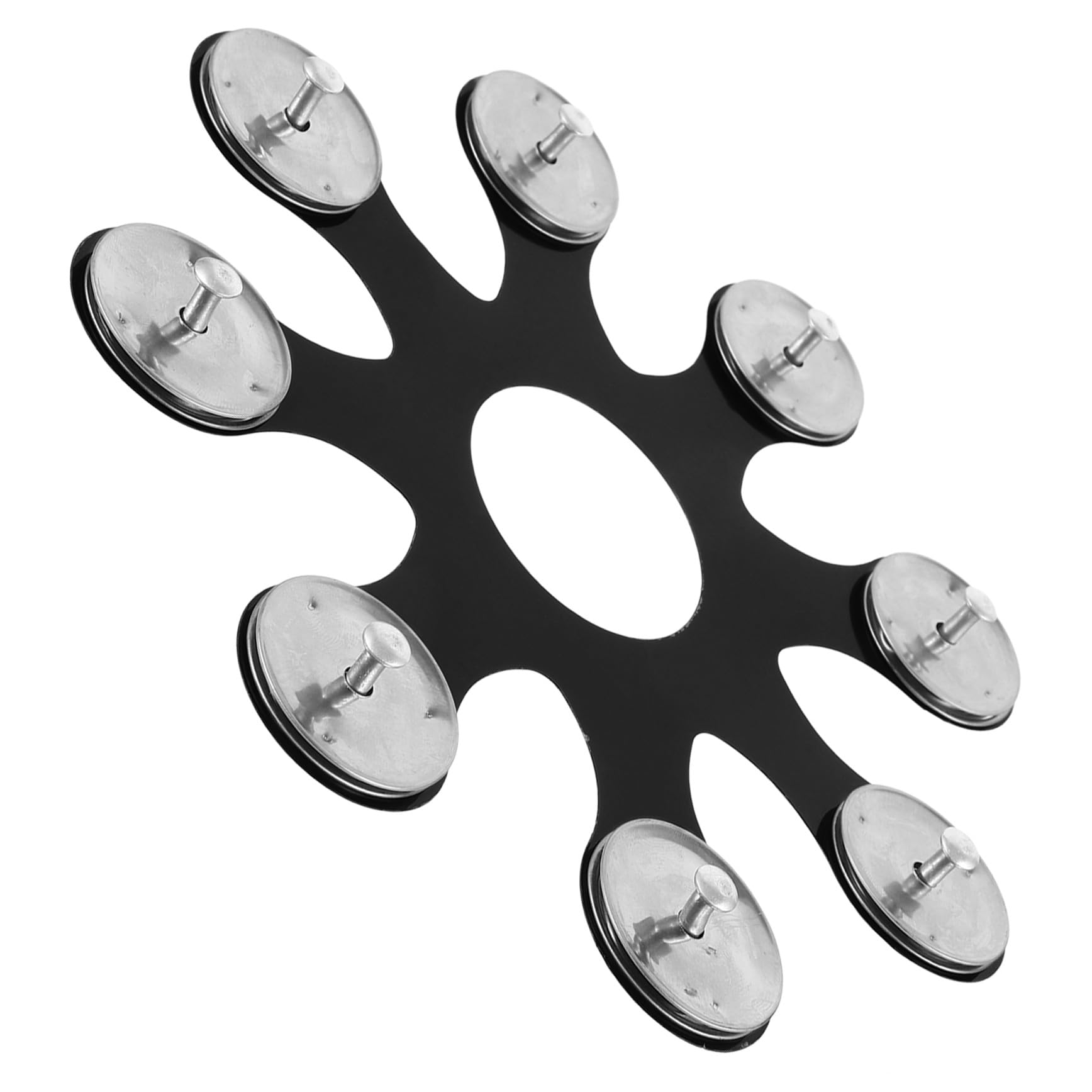 JOINPAYA Cymbal Hihat Tambourine Drum Set Accessory Bell Cymbal Ring for Tambourine