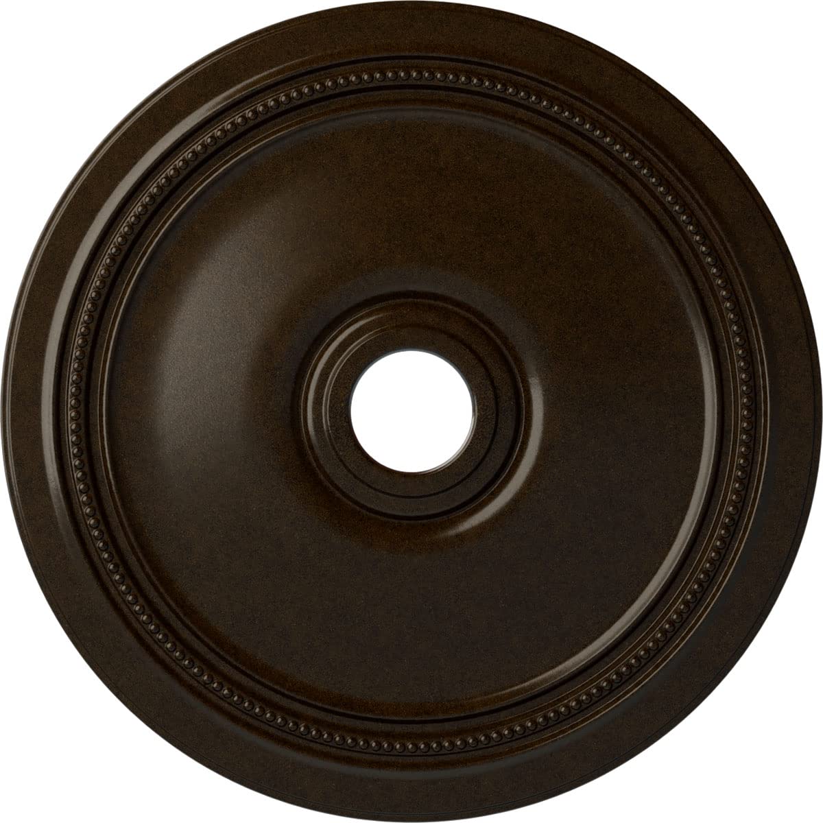 Ekena Millwork CM24DIBZS Diane Ceiling Medallion, 24OD x 3 5/8ID x 1 1/4P (Fits Canopies up to 6 1/4), Hand-Painted Bronze
