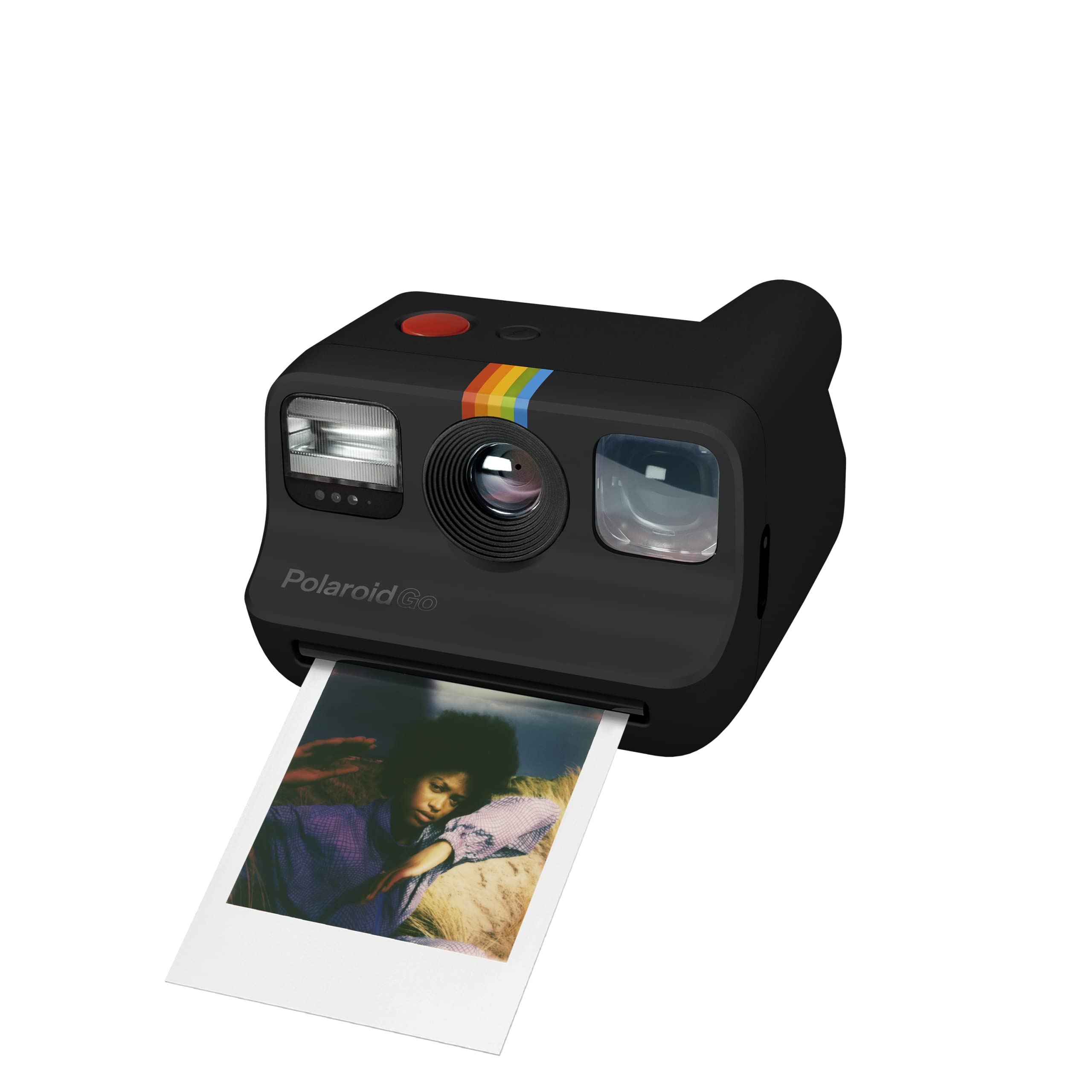 Polaroid Go Everything Box Black Camera And Black Frame Instant Film Bundle (6215)