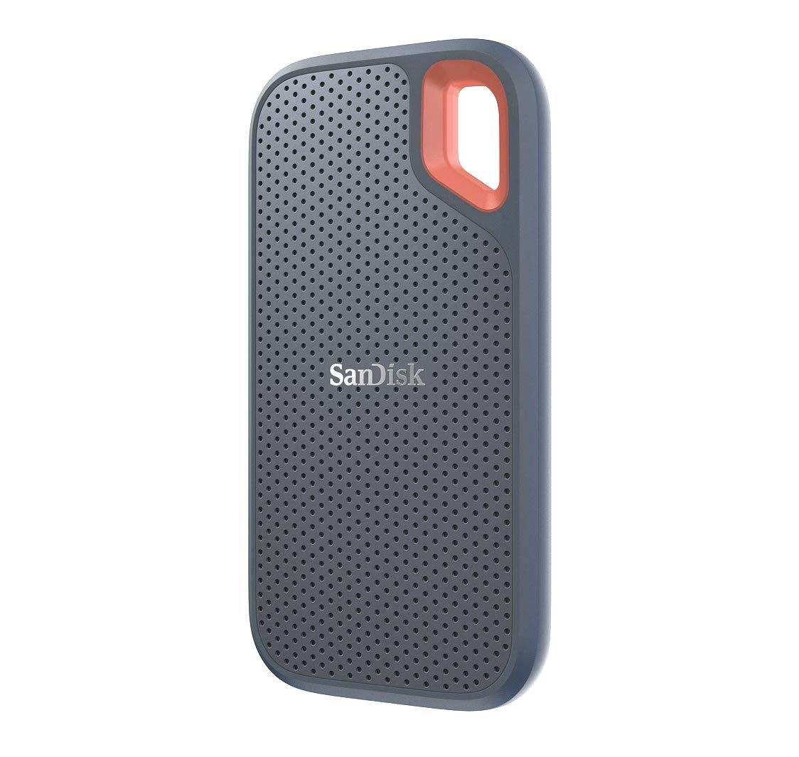 Sandisk 1Tb Extreme Portable External Ssd   Up To 550Mbs   Usb C, Usb 31   Sdssde60 1T00 Ac