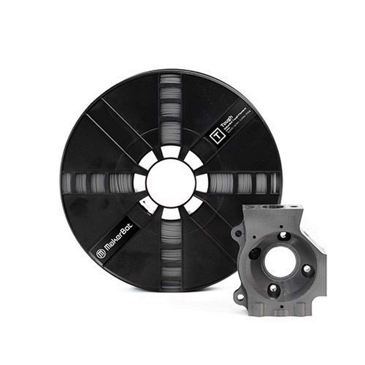 Makerbot Tough Precision Model Material 3D Printing Filament Large Spool For Makerbot'S Replicator+, Non Toxic Resin, 1.75Mm Dia