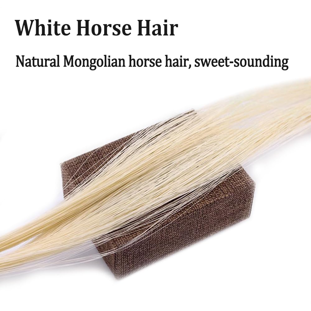 Yinfente 4/4 Cello Bow Full Size Bows Brazilwood Natural Mongolian Bow Hair Ebony Frog Straight (4/4)