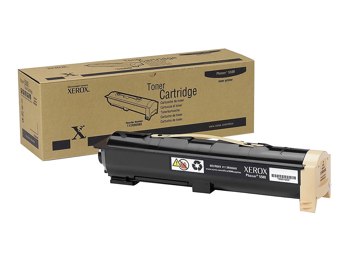 Xerox 113R00668 113R00668 Toner, 30000 Page Yield, Black