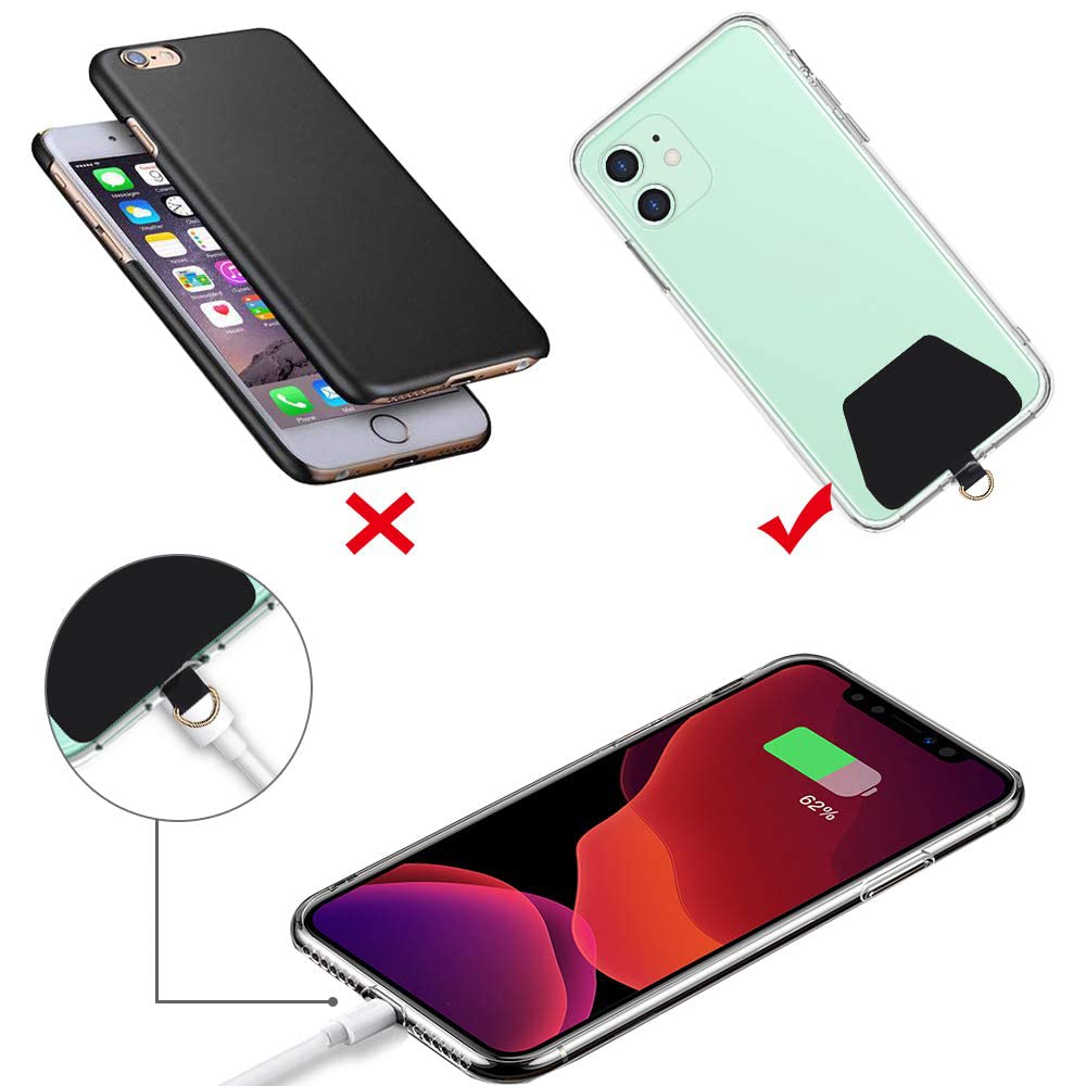 Shanshui Phone Strap, Universal Cell Phone Neck Lanyard Wrist Lanyard Tether Lanyard For Smartphone Safety Tether System Key Cha