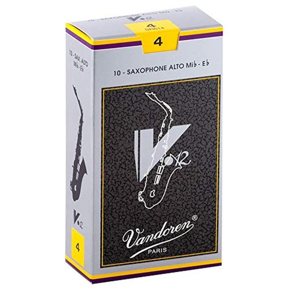 Vandoren Sr6135 Alto Sax V.12 Reeds Strength 3.5; Box Of 10