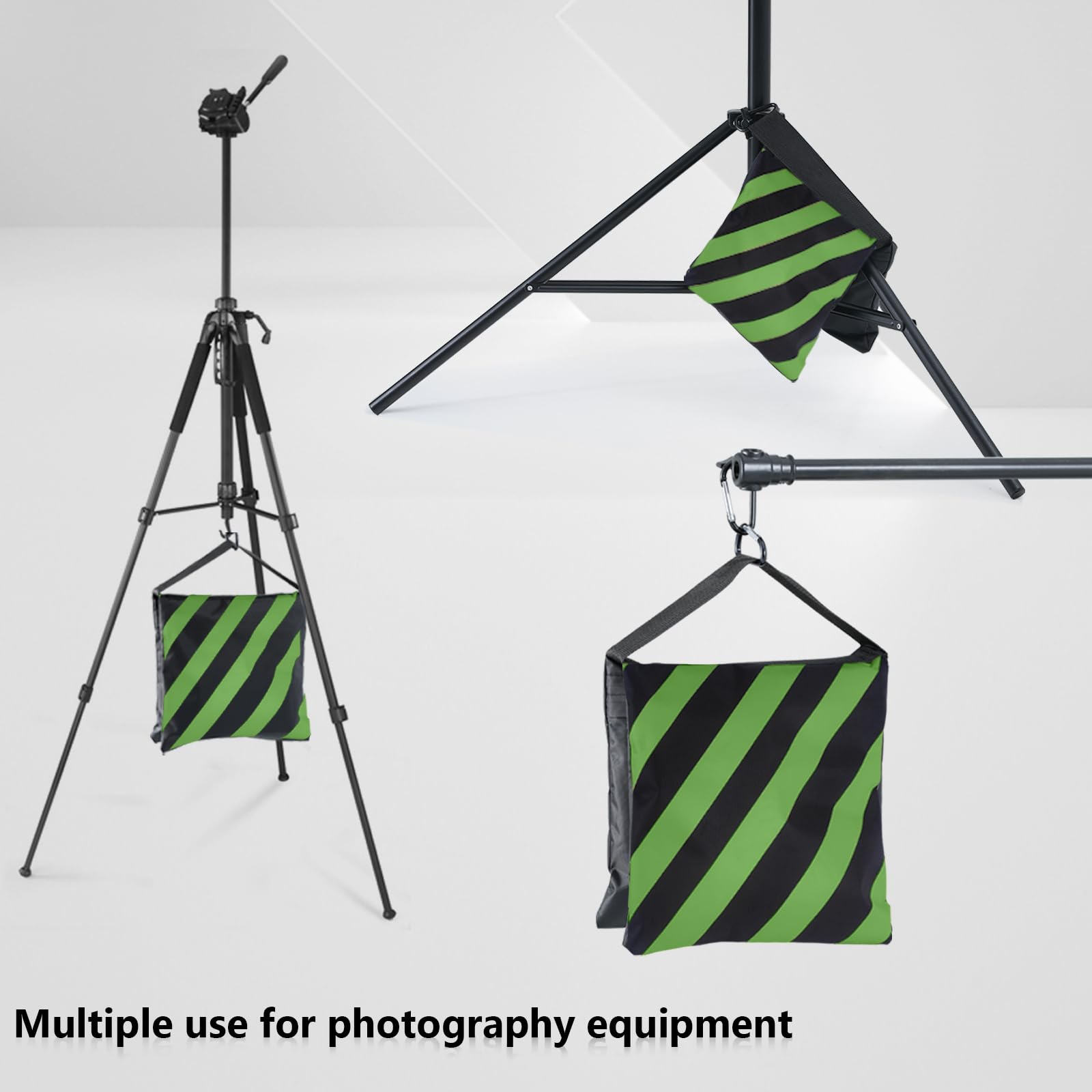 Abccanopy Sandbag Photography Weight Bags For Video Stand,4 Packs (Kelly Green)
