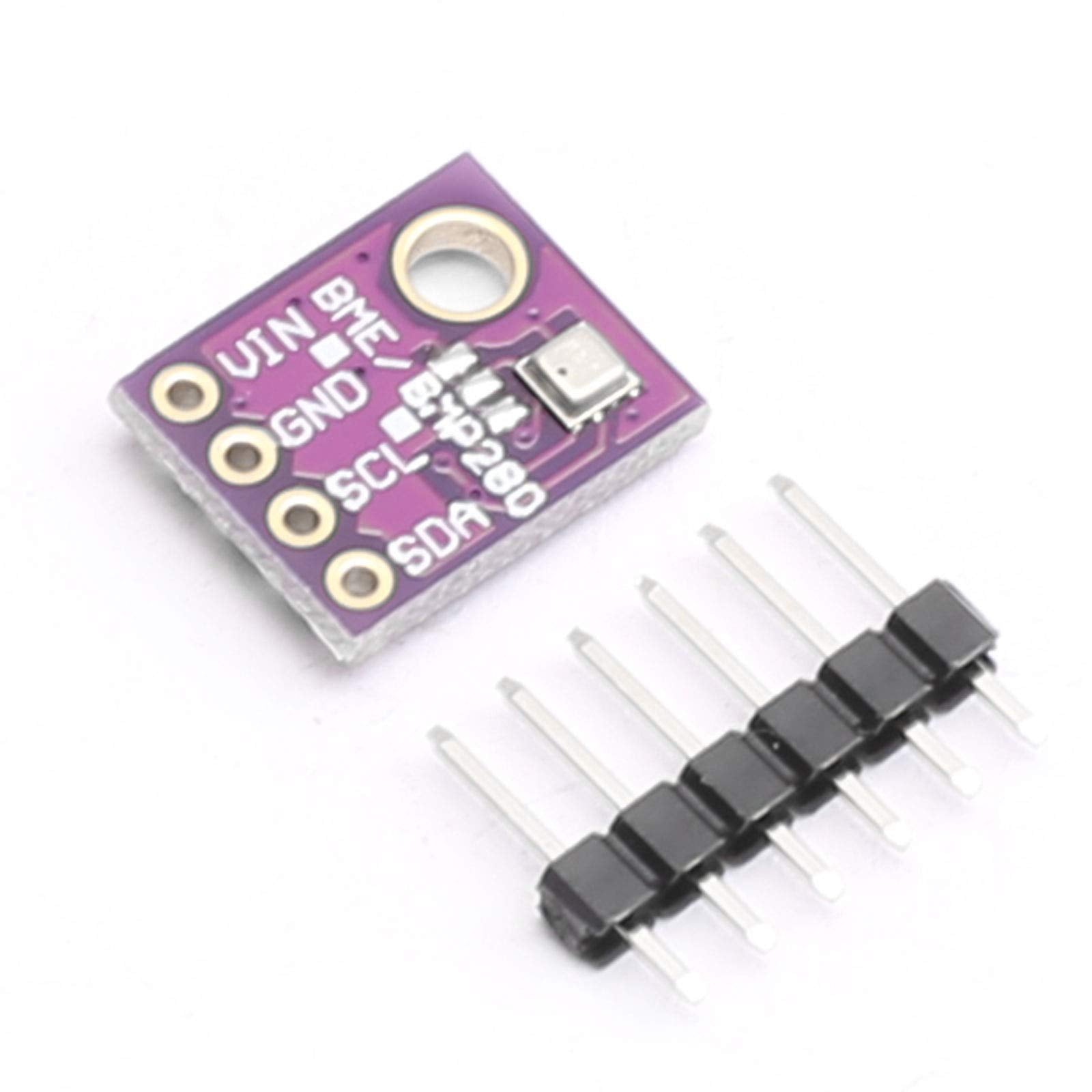 Devmo Bme280 Digital Temperature Humidity Barometric Pressure Sensor Module, 5V With Iic I2C Breakout Compatible With Ar Duino