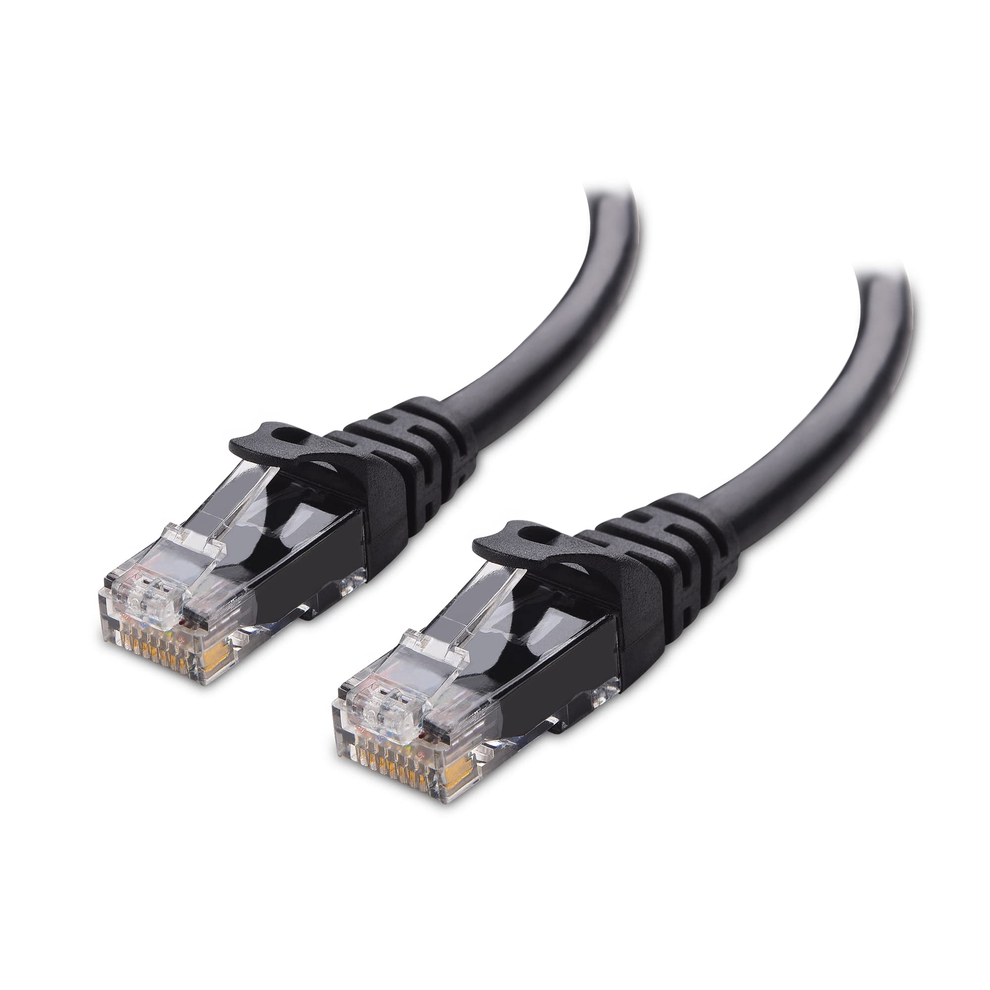Cable Matters 10Gbps Snagless Long Cat 6 Ethernet Cable   100ft, Cat 6 Cable, Cat6 Cord, Ethernet Cord, Black