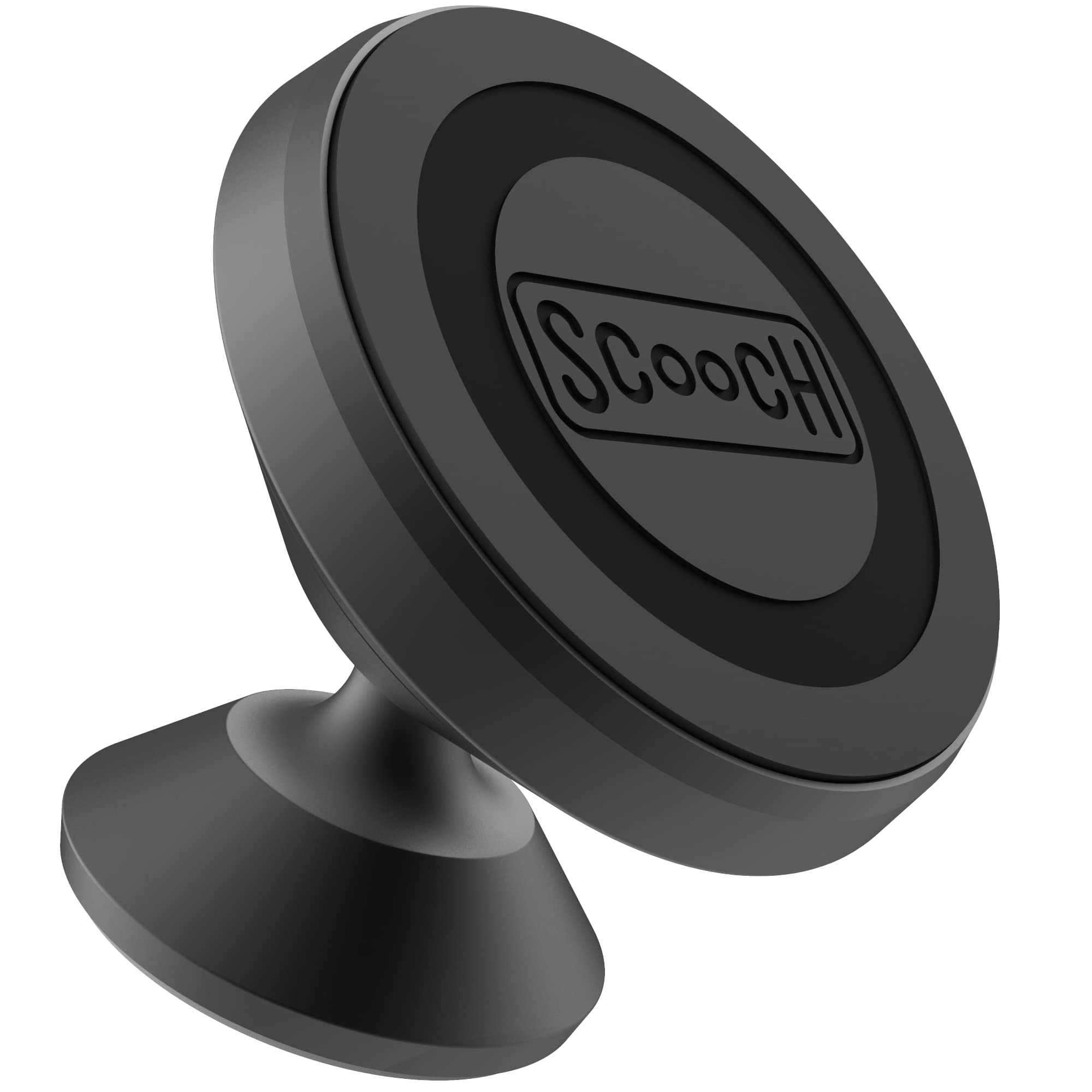 Scooch Magnetic Phone Mount For Car Compatible With Any Smartphone [Wingmount] Strong Magnets, Adjustable Magnetic Phone Holder 