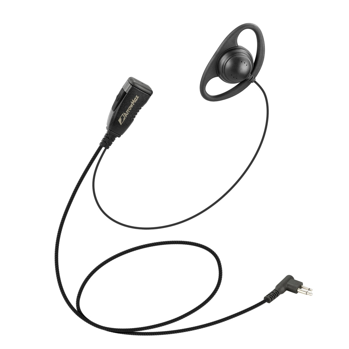 Arrowmax Aeh2500 M1 D Shape Earhanger Compatible With Motorola Cp200D Cp100D R2 Dep450 Bpr40D Cp200 Cp185 Bpr40 Yaesu Ft 65 Ft 25 Ft 4X/V Xir P3688