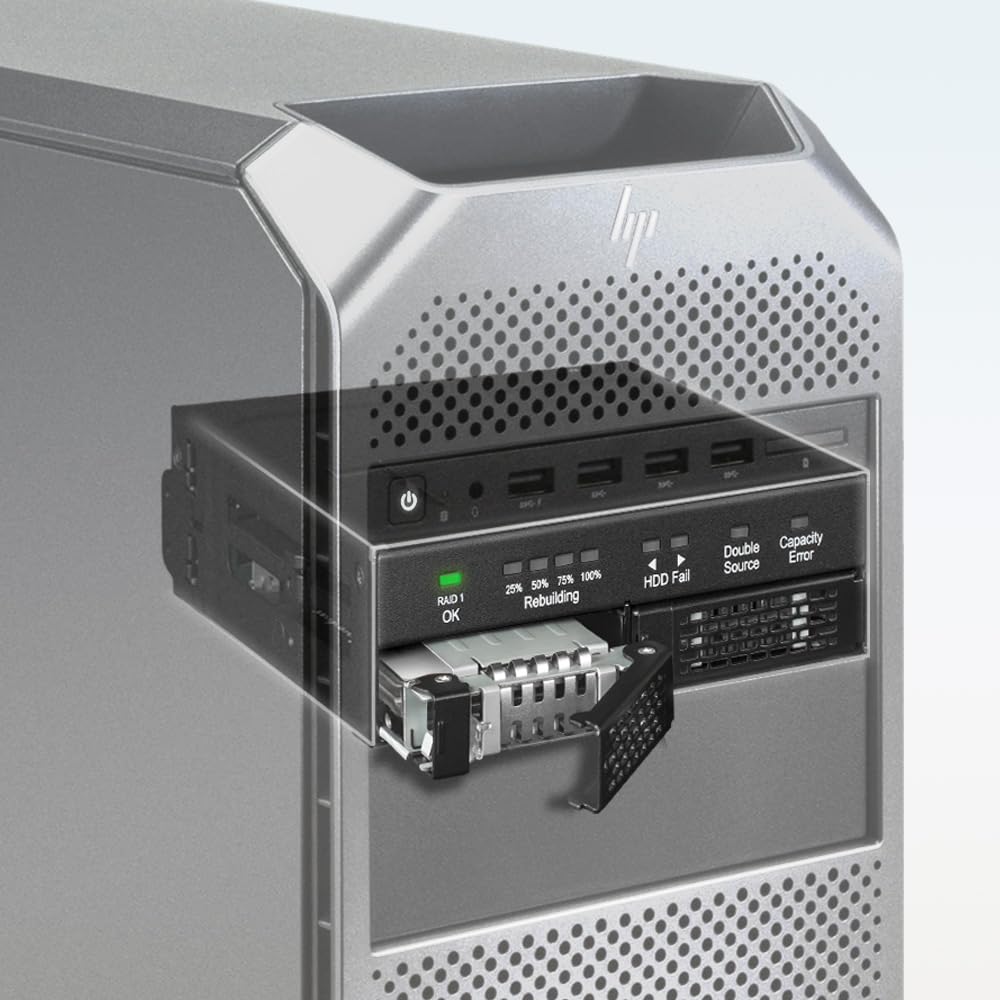 ICY DOCK RD MB902SPRB R1 ToughArmor RAID Dualx2.5 SATA Drive Removable RAID1