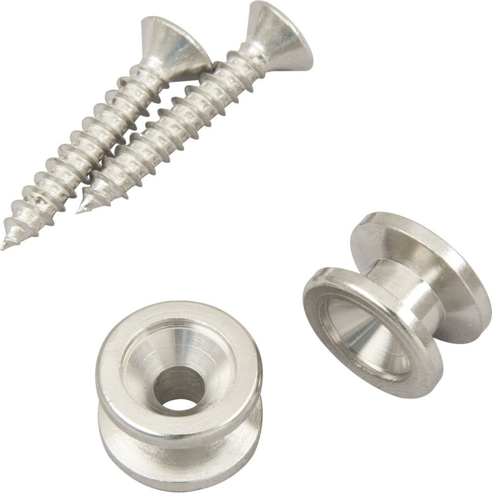 Daddario Accessories Solid Brass End Pins   Chrome (Pair),Pwep202