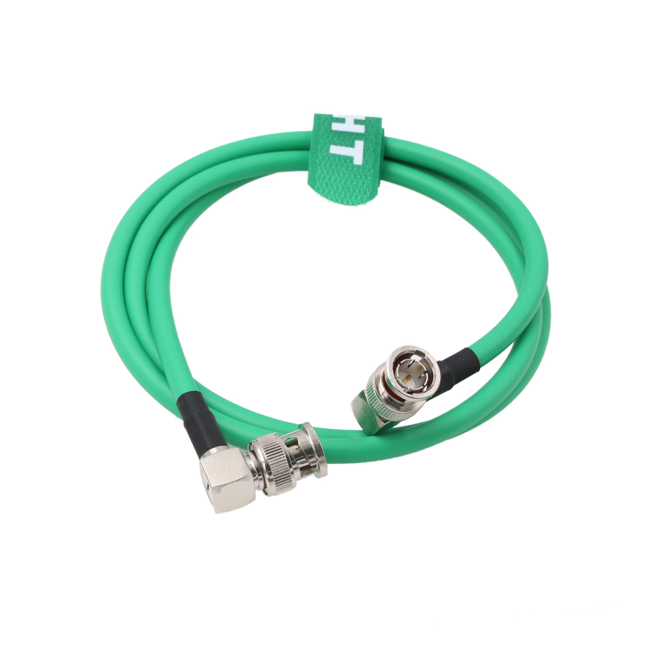 Hangton 12G 3G Hd Sdi Raw 4K Video Cable Right Angle Bnc Canare Coaxial Shielded For Sony Fs7 Fx9 Fx6 Alexa Dsmc2 Camera Blackma