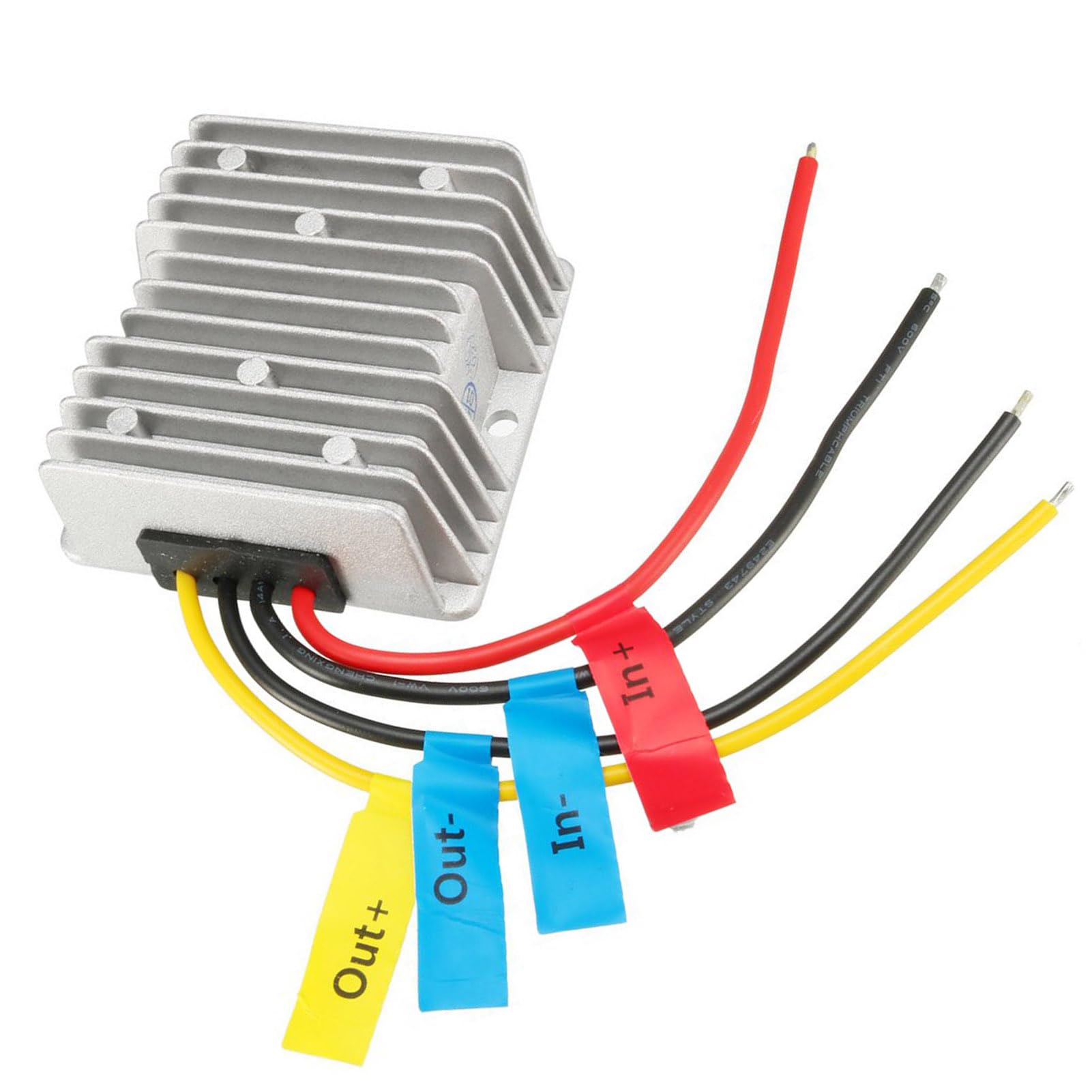 Top Vigor Voltage Converter Dc/Dc 12V To 19V 8A 152W Converter Step Up, Waterproof Ip68 Boost Converter Regulator Transformer