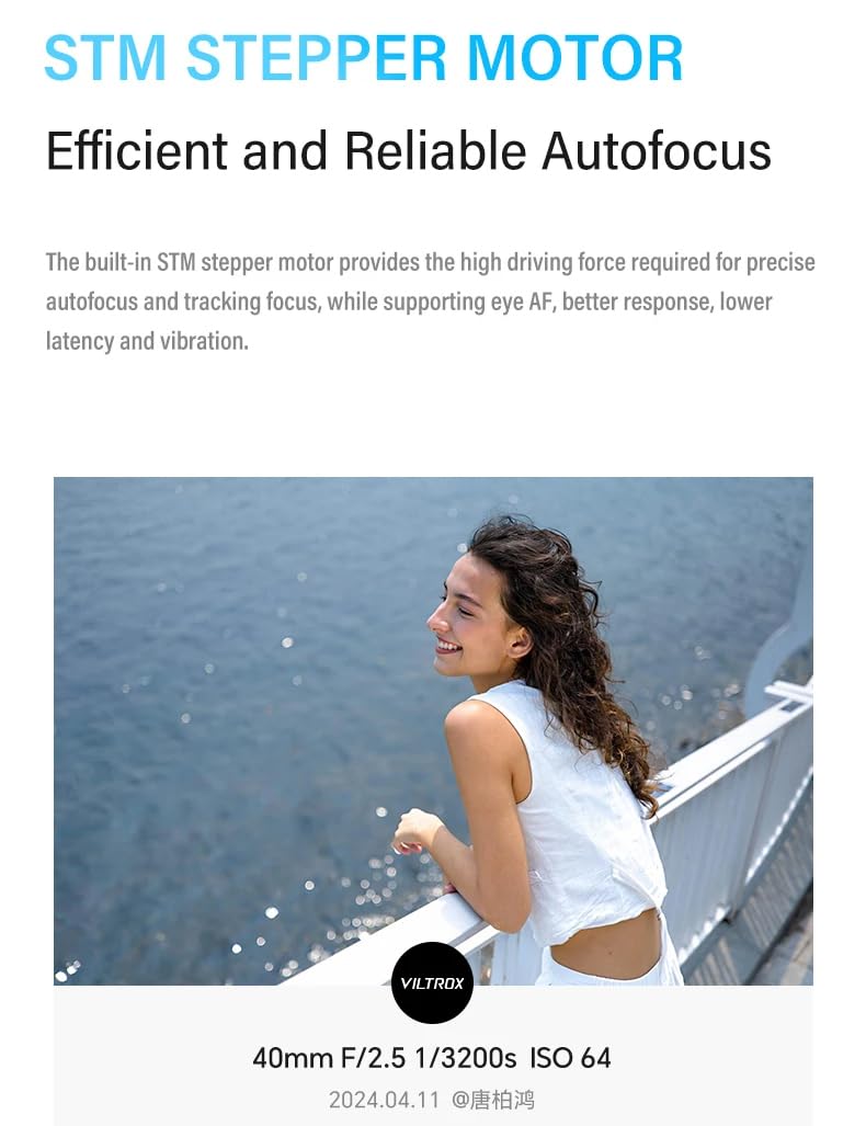 Viltrox Af 40Mm F2.5 F/2.5 Z Mount Lens For Nikon Mirrorless Cameras,Full Frame Auto Focus Lens For Zf Z5 Z50 Z6 Z6Ii Z7Ii Z8 Z9