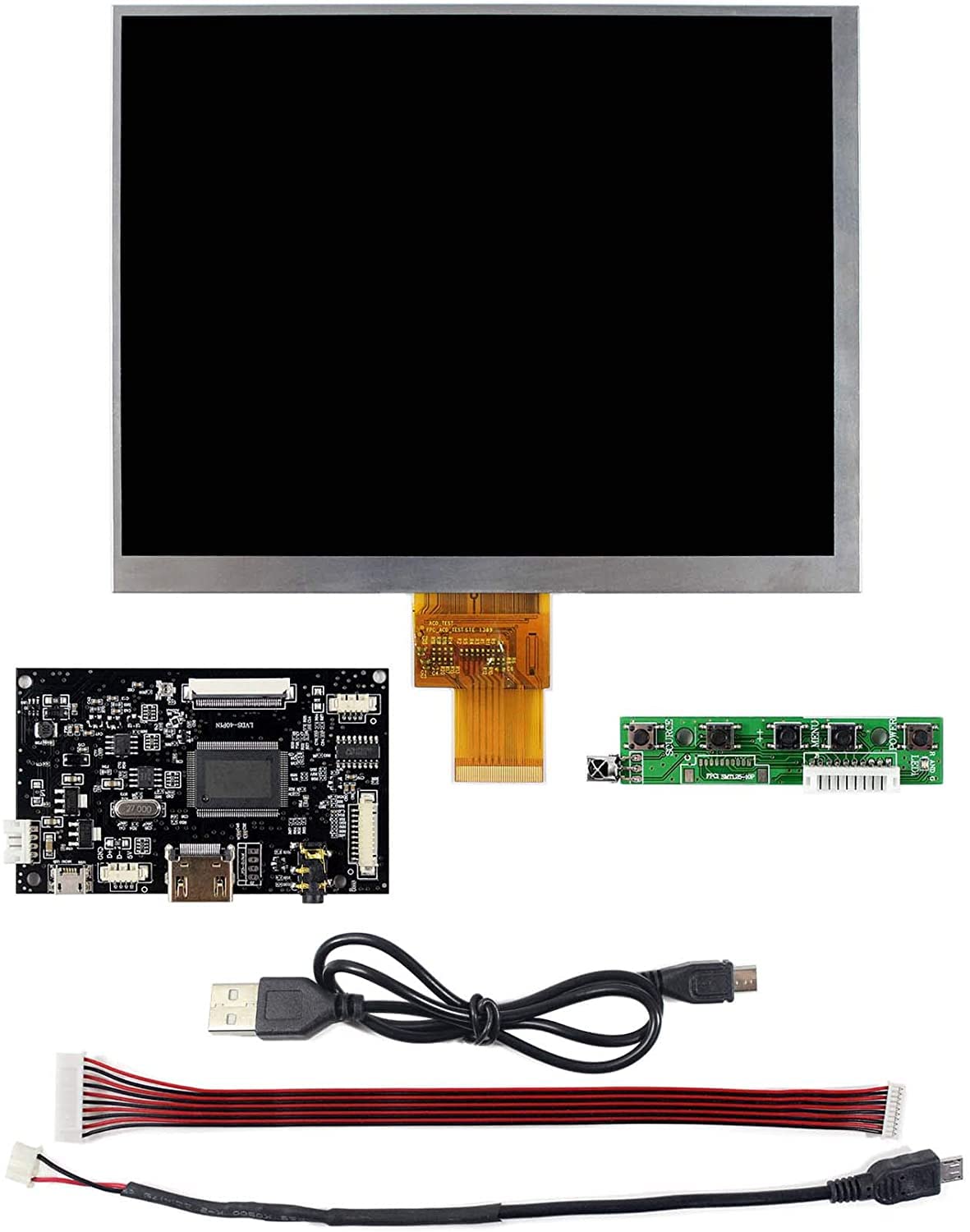 Vsdisplay 8'' 1024X768 Ips Lcd 8 Inch Hj080Ia 01E With Hd Mi Controller Board
