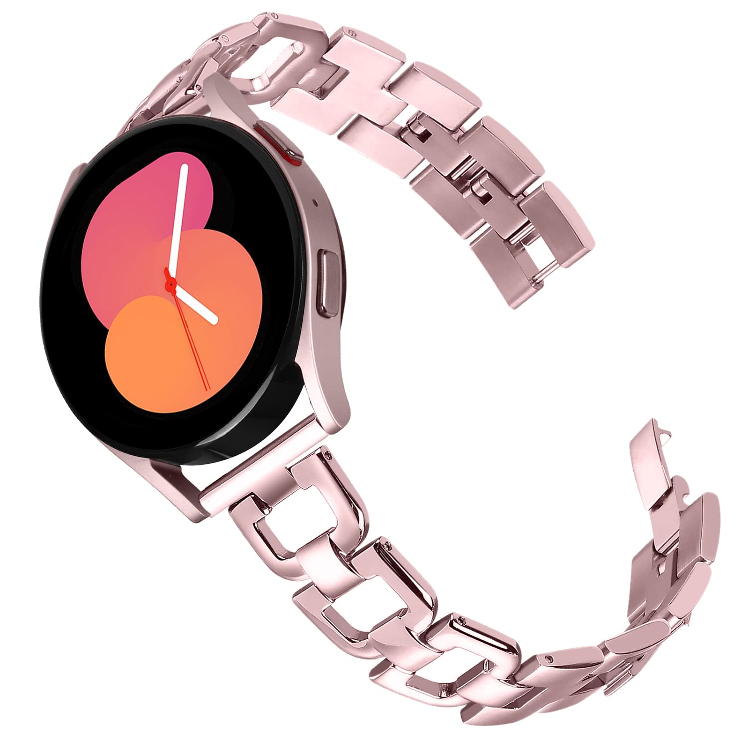 Joyozy Stainless Steel Bands For Galaxy Watch 6/5/4 40Mm 44Mm Galaxy Watch Active 40Mm/Active2(40Mm)(44Mm)/Galaxy Watch(42Mm),Me