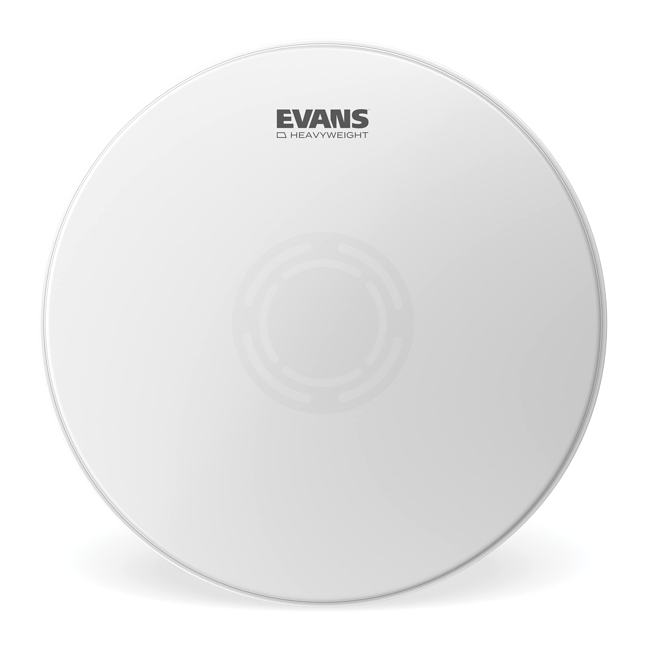 Evans Heavyweight Coated Drumhead   Coated Snare Drum Head   Reverse Dot For Durability, Focus, Attack   2 Plies Of Film   12 In