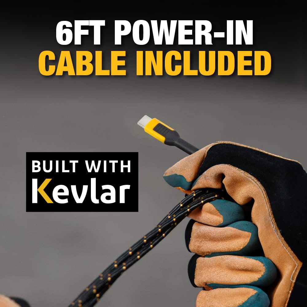 Dewalt Fast Wireless Charging Pad - Type C Cable And Ac Adapter Included - 10W Max Qi Wireless Charger Iphone 14/13/12 Samsung A