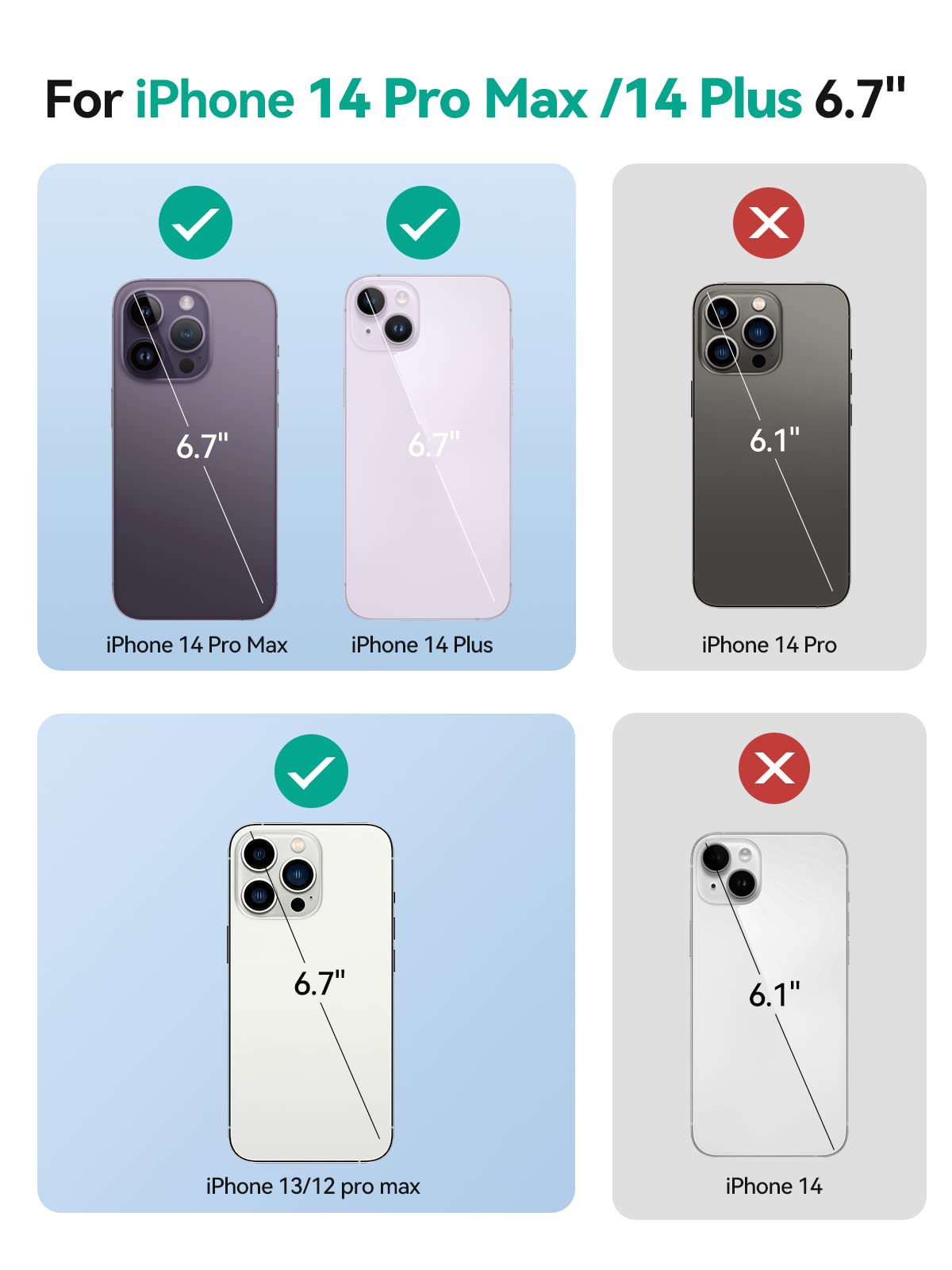 Newdery Battery Case For Iphone 14 Pro Max,14 Plus 10000Mah,Qi Wireless Charging,Wired Headset,Sync Data Supported, Rechargeable