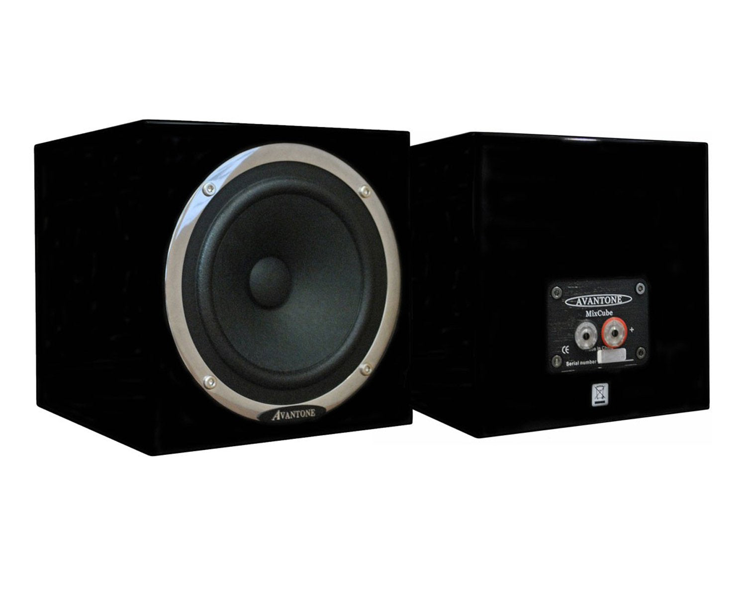 Avantone Pro Mixcubes 5.25 Inches Passive Reference Monitor Pair   Gloss Black