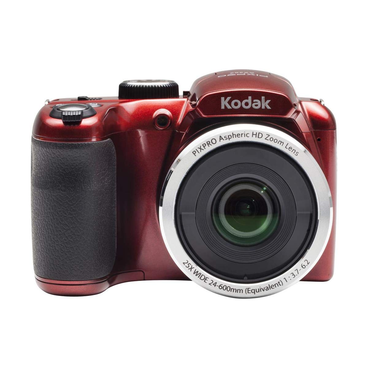 Kodak Pixpro Astro Zoom Az252 Rd 16Mp Digital Camera With 25X Optical Zoom And 3'' Lcd (Red)
