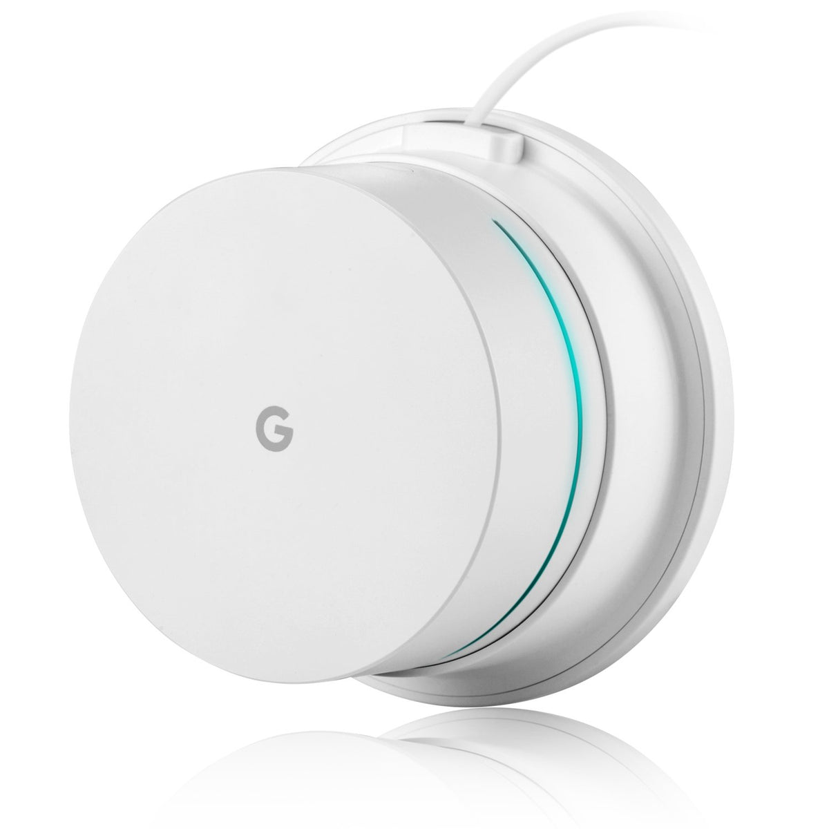 Okemeeo Wall Mount For Google Wifi   Ceiling Mount Holder For Google Wifi Mesh System 2016 And 2020, Space Saving, Reinforced And Perfect Unity (1 Pack)