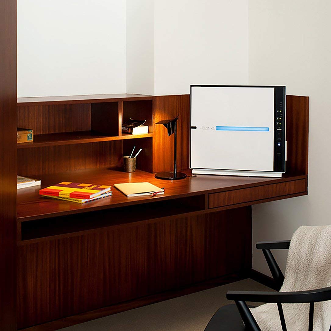 Rabbitair Minusa2 Ultra Quiet Hepa Air Purifier   Stylish, Efficient And Energy Star (Spa 780A, White, Odor Remover)