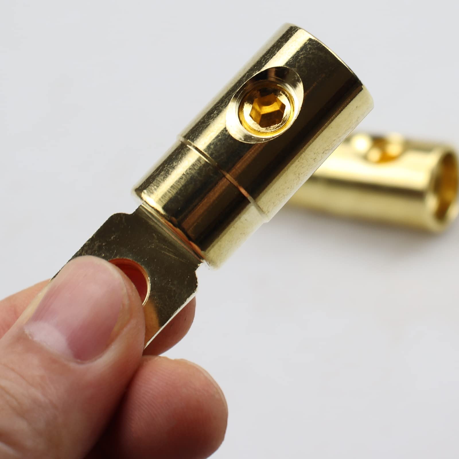 Zookoto 2 Pcs Rt1 0Ga Wire Ga Reducer, For Car Stereo Audio Awg Pin Power Ground Wire Reducer