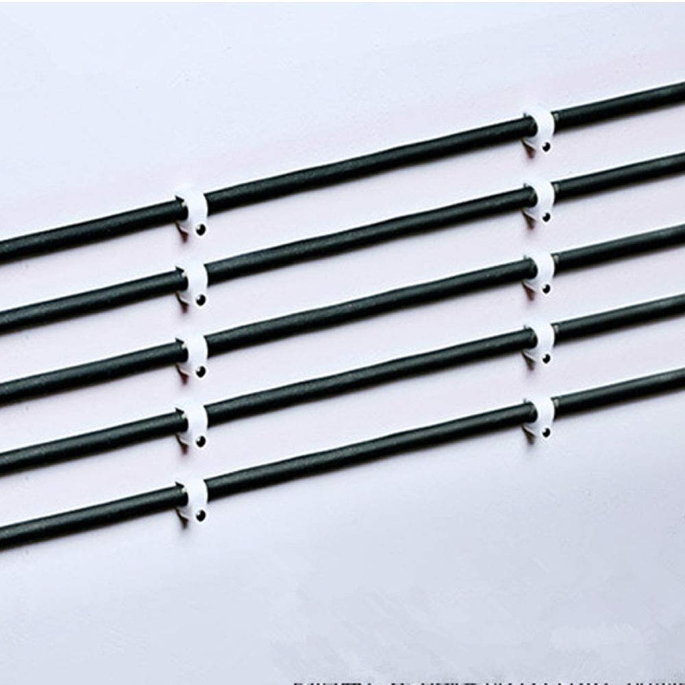 200 Pack Nail In Cable Clips Ethernet Cable Nails Tacks Clips 8Mm For Cat6, Coax Cable, Ethernet Cable, Tv Wire Cable, Telephone