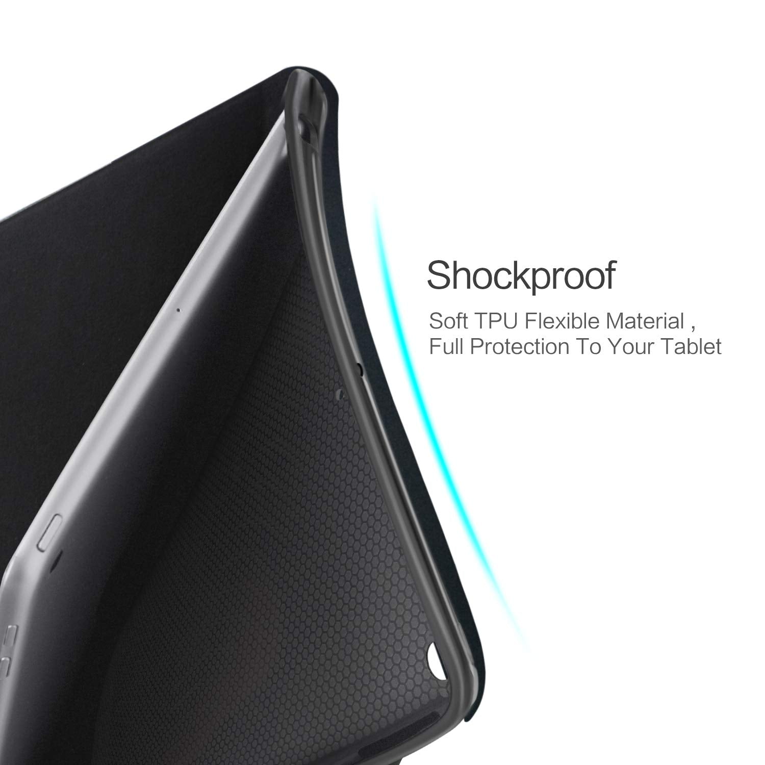 Ipad Air 2 Case, Ipad Air Case Pink Cats Ipad 9.7 Inch Case Protective Cover For Apple Ipad 5Th/6Th Generation,Multi Angle View