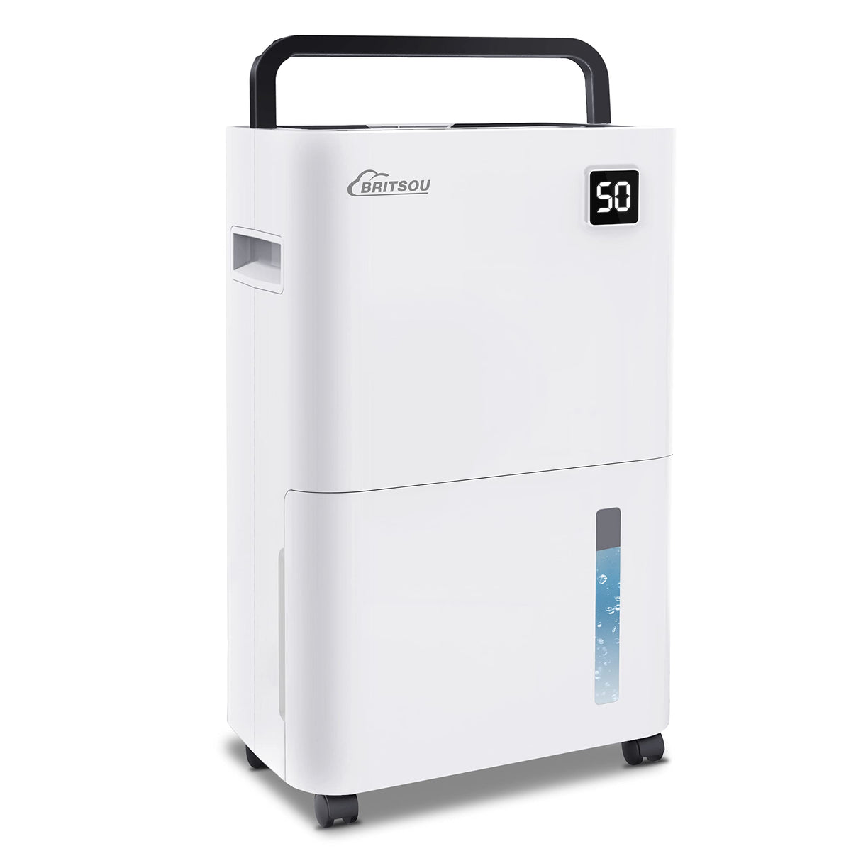 Dehumidifier 2500 Sq. Ft 30 Pint Britsou Dehumidifiers For Home Basements Bedroom Bathroom With Drain Hose  Quiet Dehumidifier F