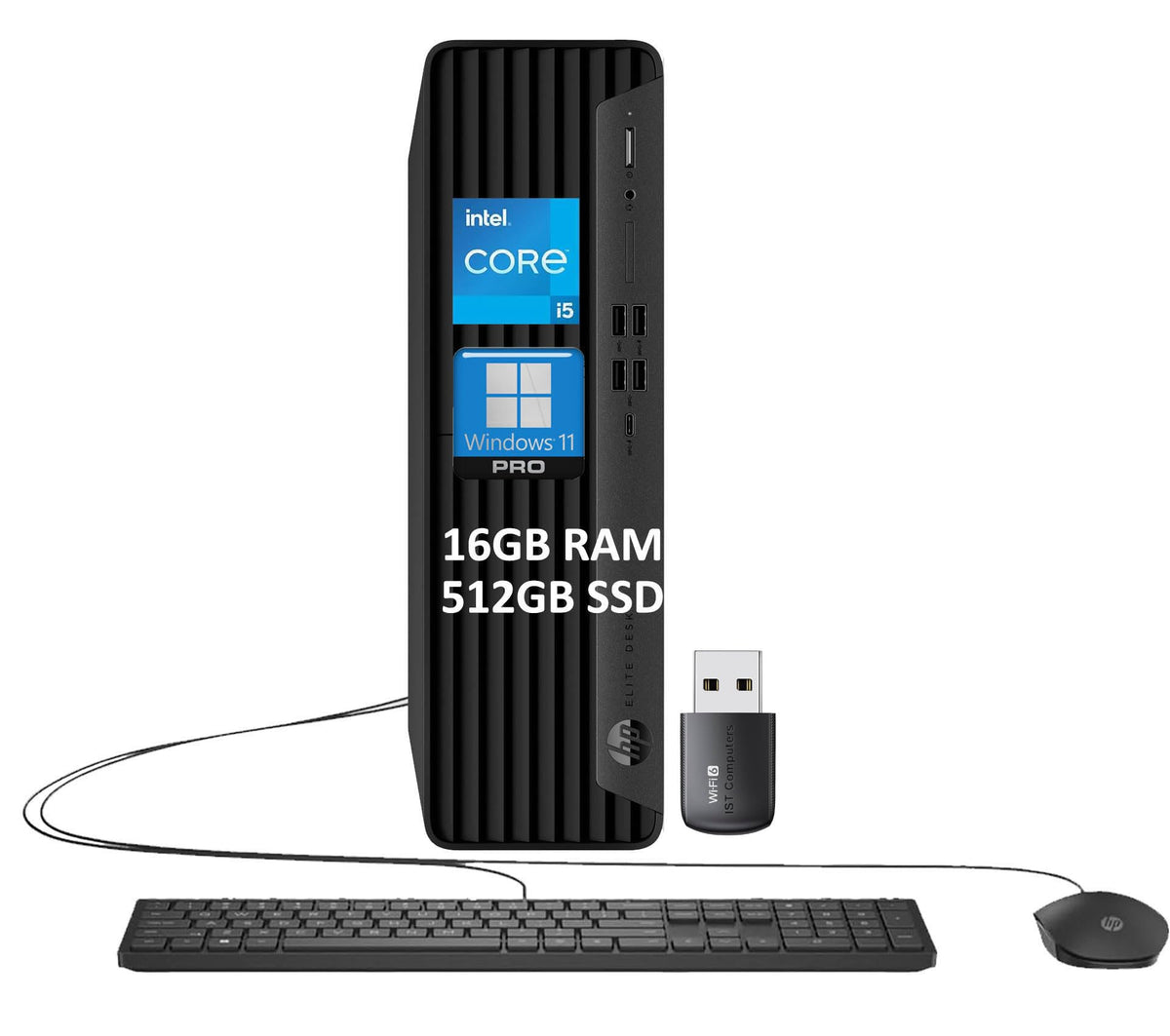 Hp Elite Sff 600 G9 Business Desktop Pc (Intel 14-Core I5-13500 (> I7-12700), 16Gb Ddr5 Ram, 512Gb Ssd) Small Form Factor For It