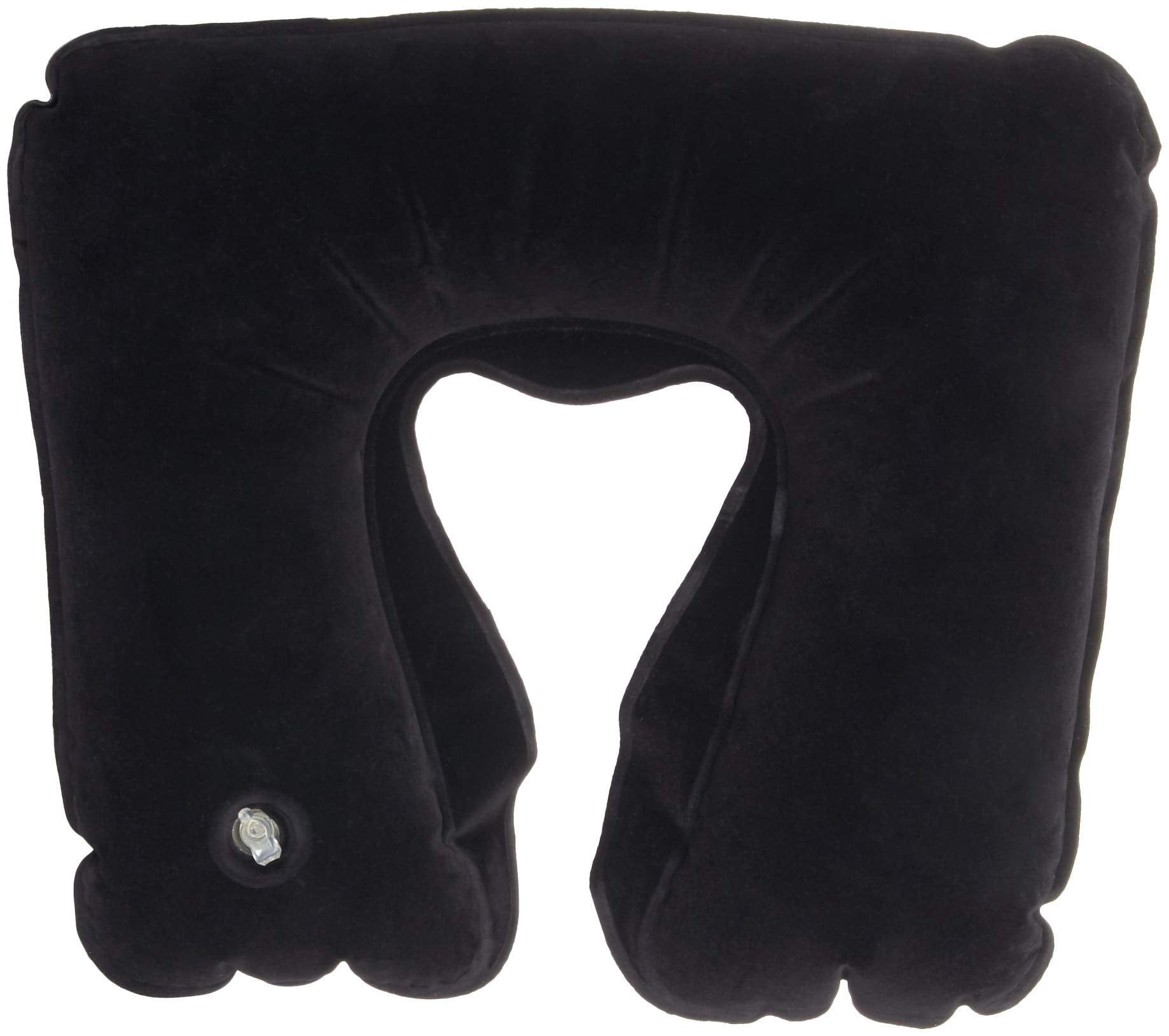 Pyle Portable And Comfortable Travel Music Pillow   Neck Support W/ Rechargeable Battery Dual Speaker Bluetooth Connectivity And