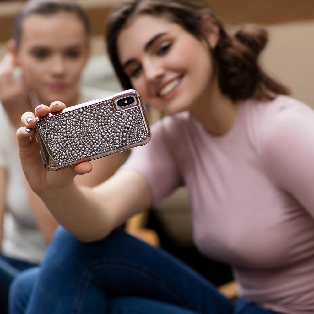 Case Mate Iphone X Case   Brilliance   800+ Genuine Crystals   Protective Design For Apple Iphone 10   Lace