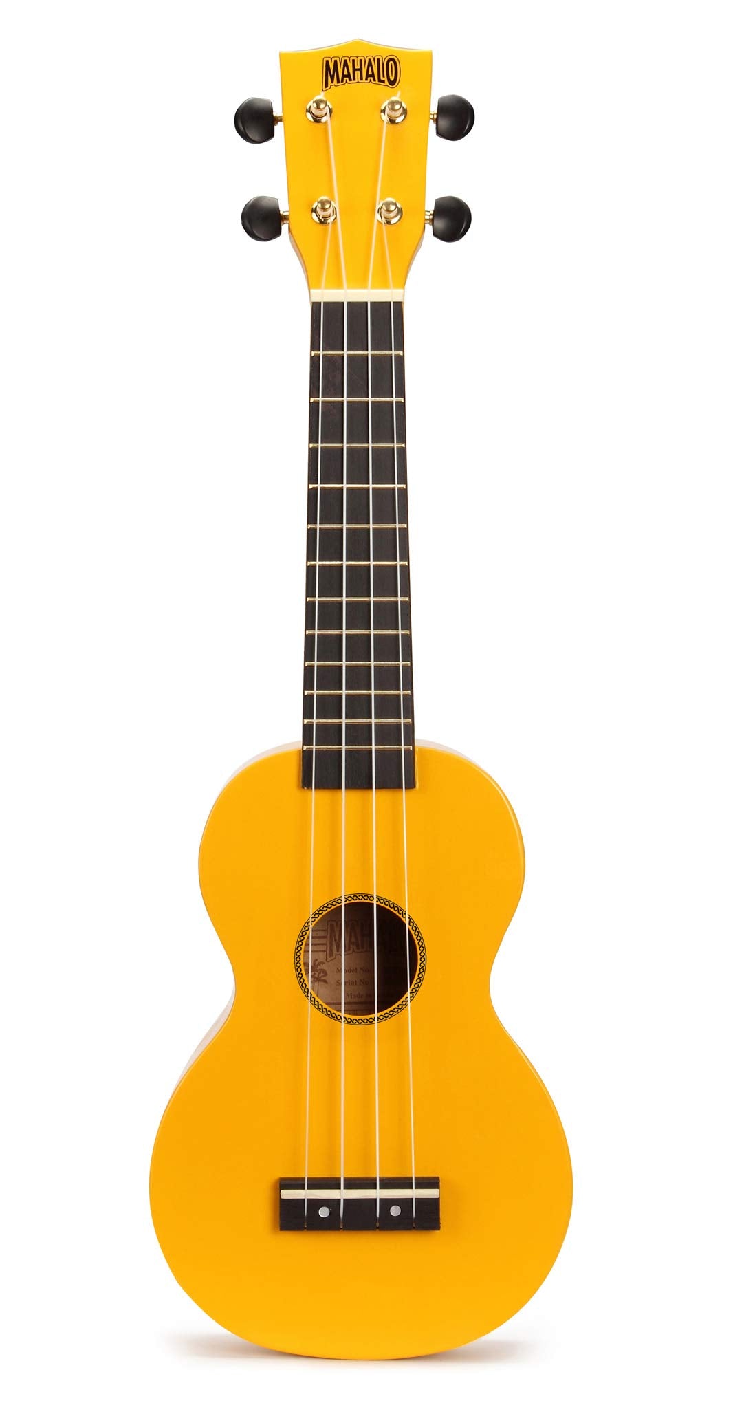 Mahalo Ukuleles Mr1Yw Rainbow Series Soprano Ukulele
