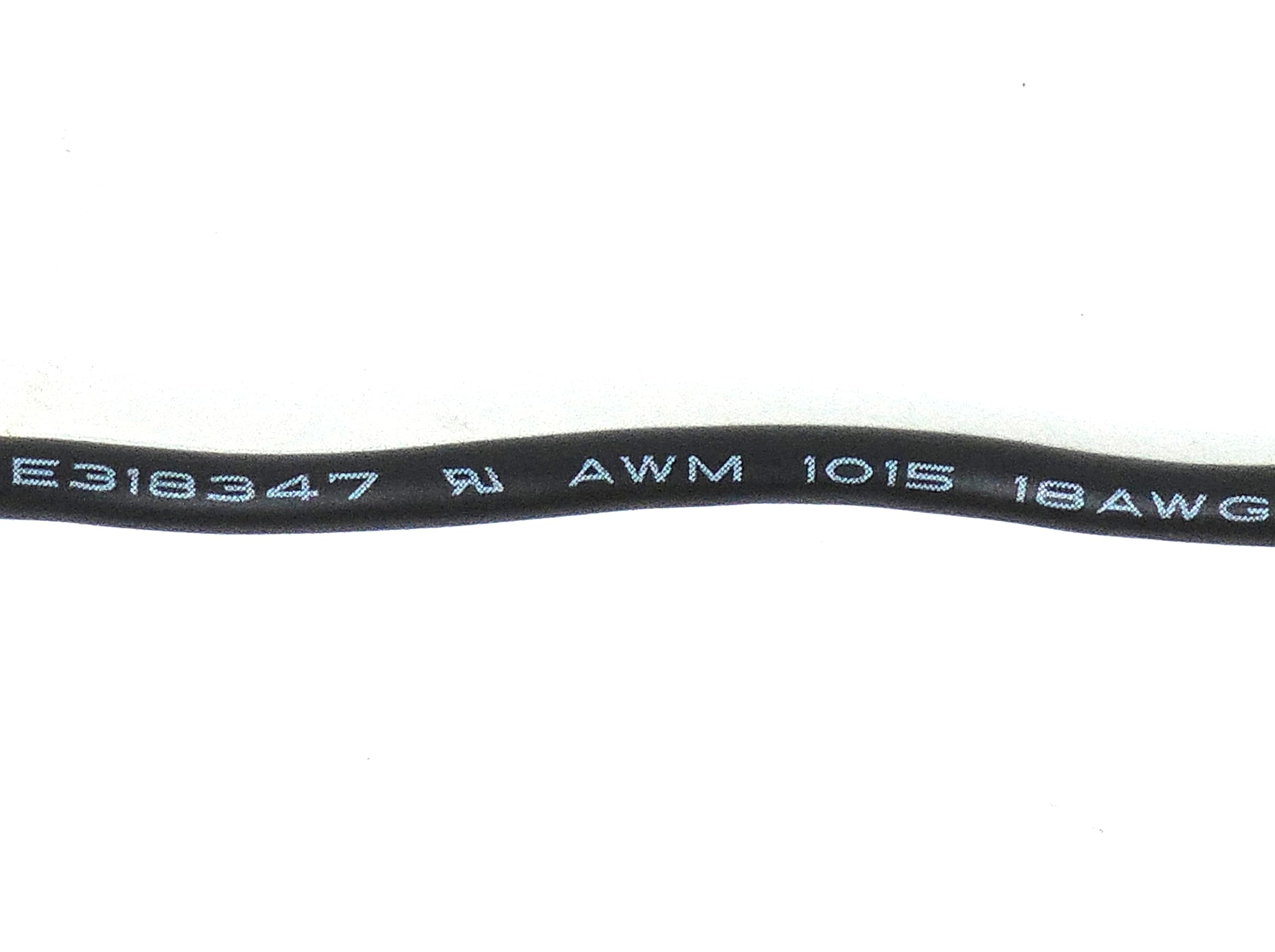 Twisted Rayon Cloth Covered Electric Lamp Cord With Polarized End Plug, Stripped Ends Ready For Wiring 8 Feet Long