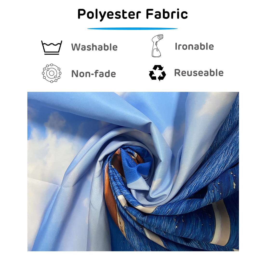 Corfoto 7X5Ft Ocean Cruise Ship Backdrop Fabric Blue Sky Travel Ship Deck Railings Fence Photo Backdrop Summer Sea Cruise Ship C